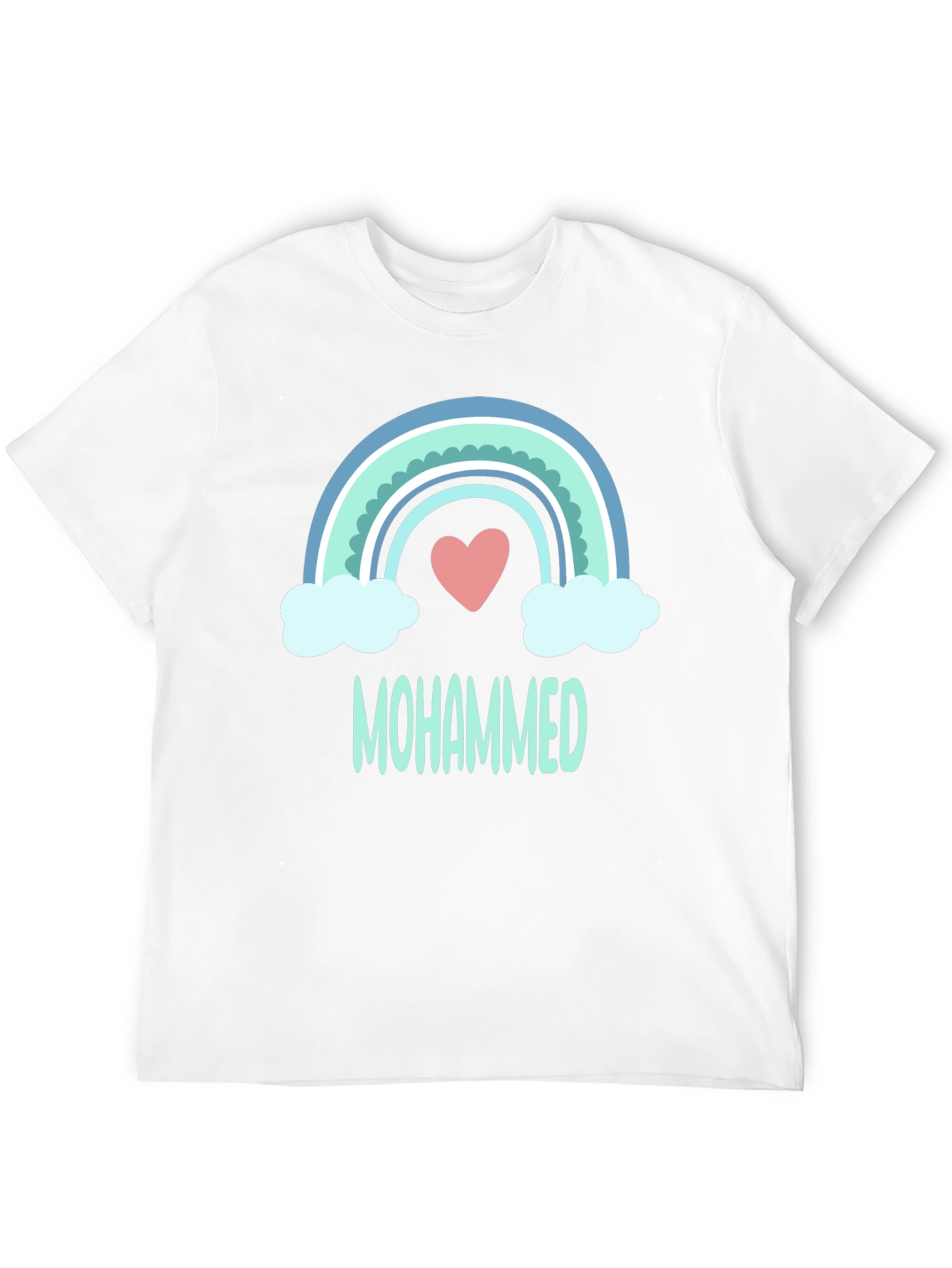 Mohammed Rainbow Heart T-Shirt