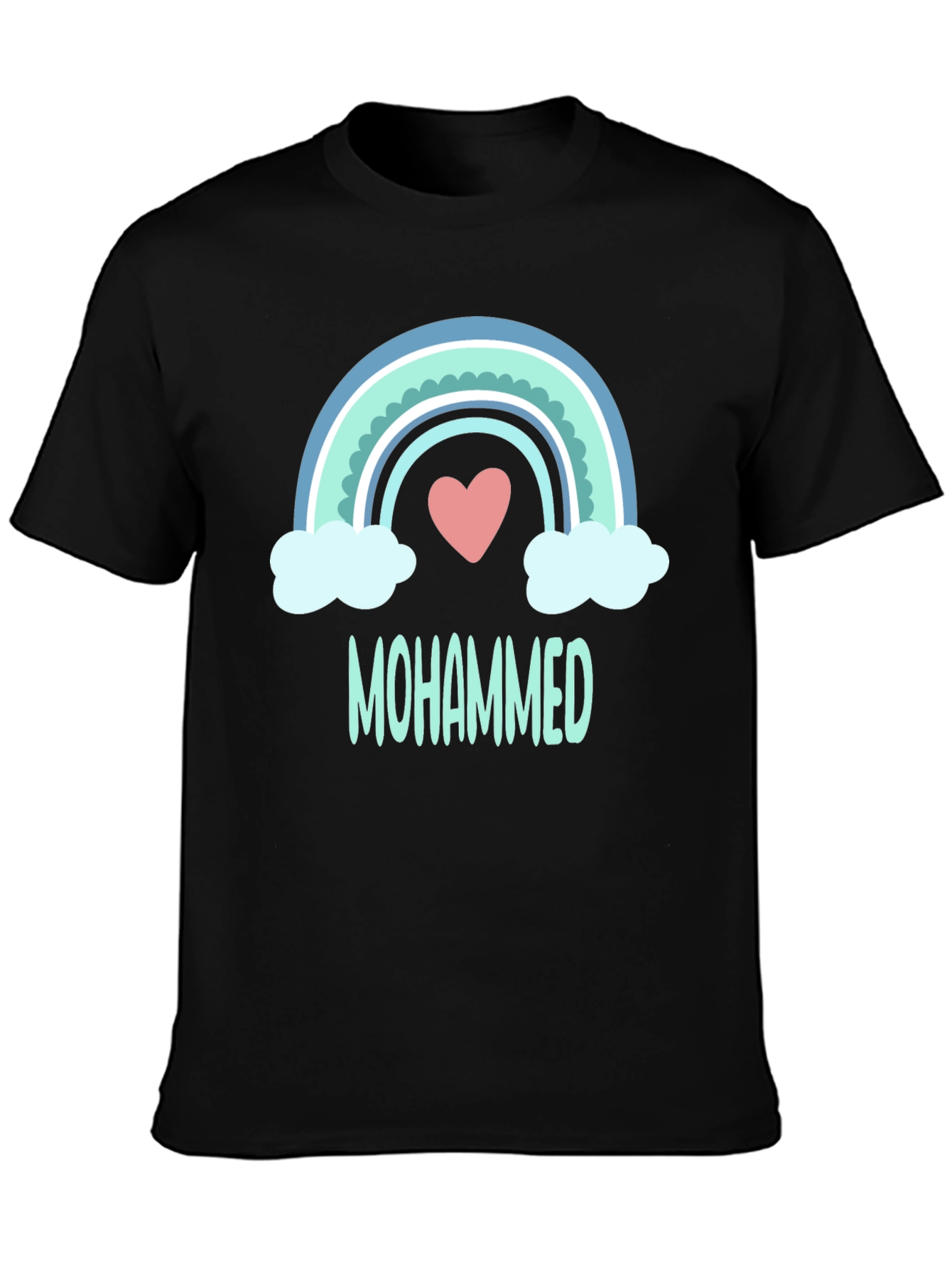 Mohammed Rainbow Heart T-Shirt