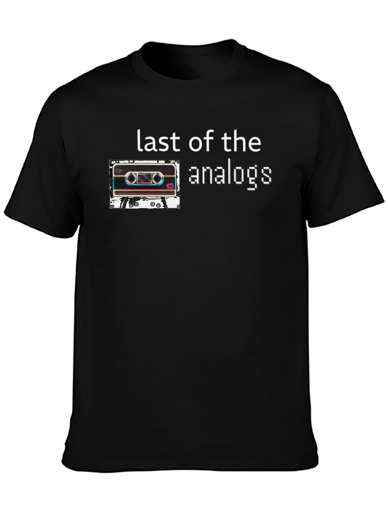Last of the Analogs Cassette Tape Graphic Tee