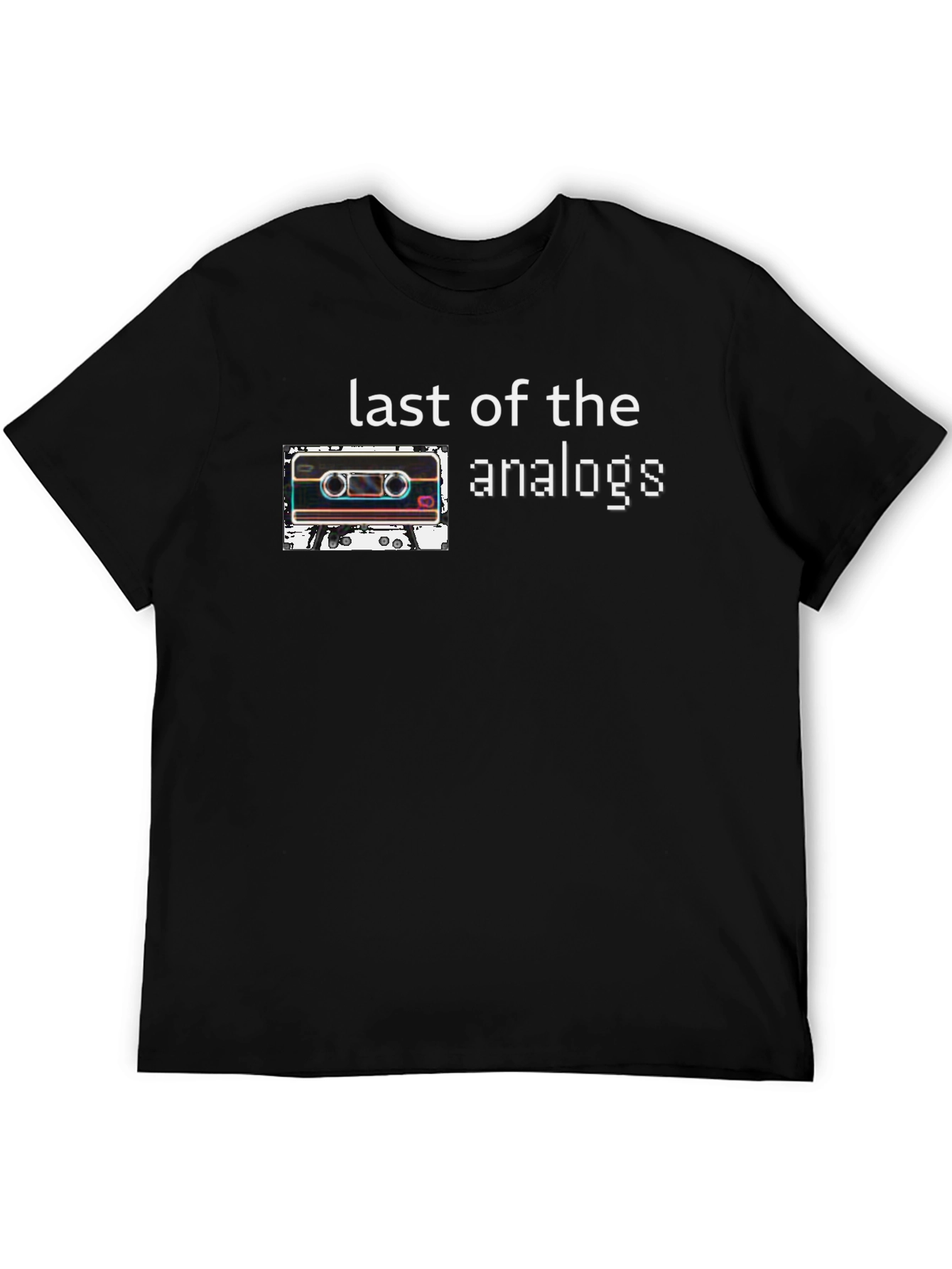 Last of the Analogs Cassette Tape Graphic Tee