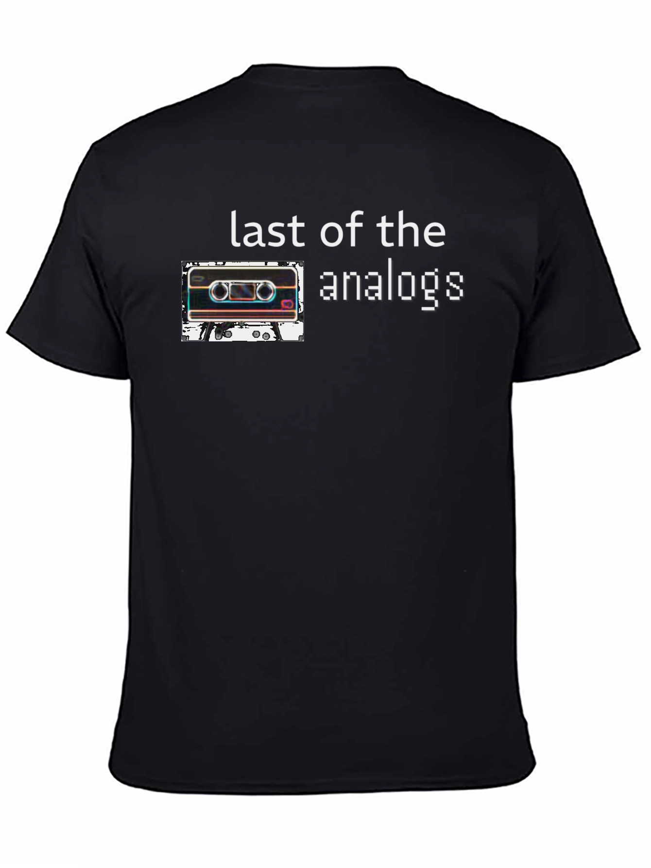 Last of the Analogs Cassette Tape Graphic Tee