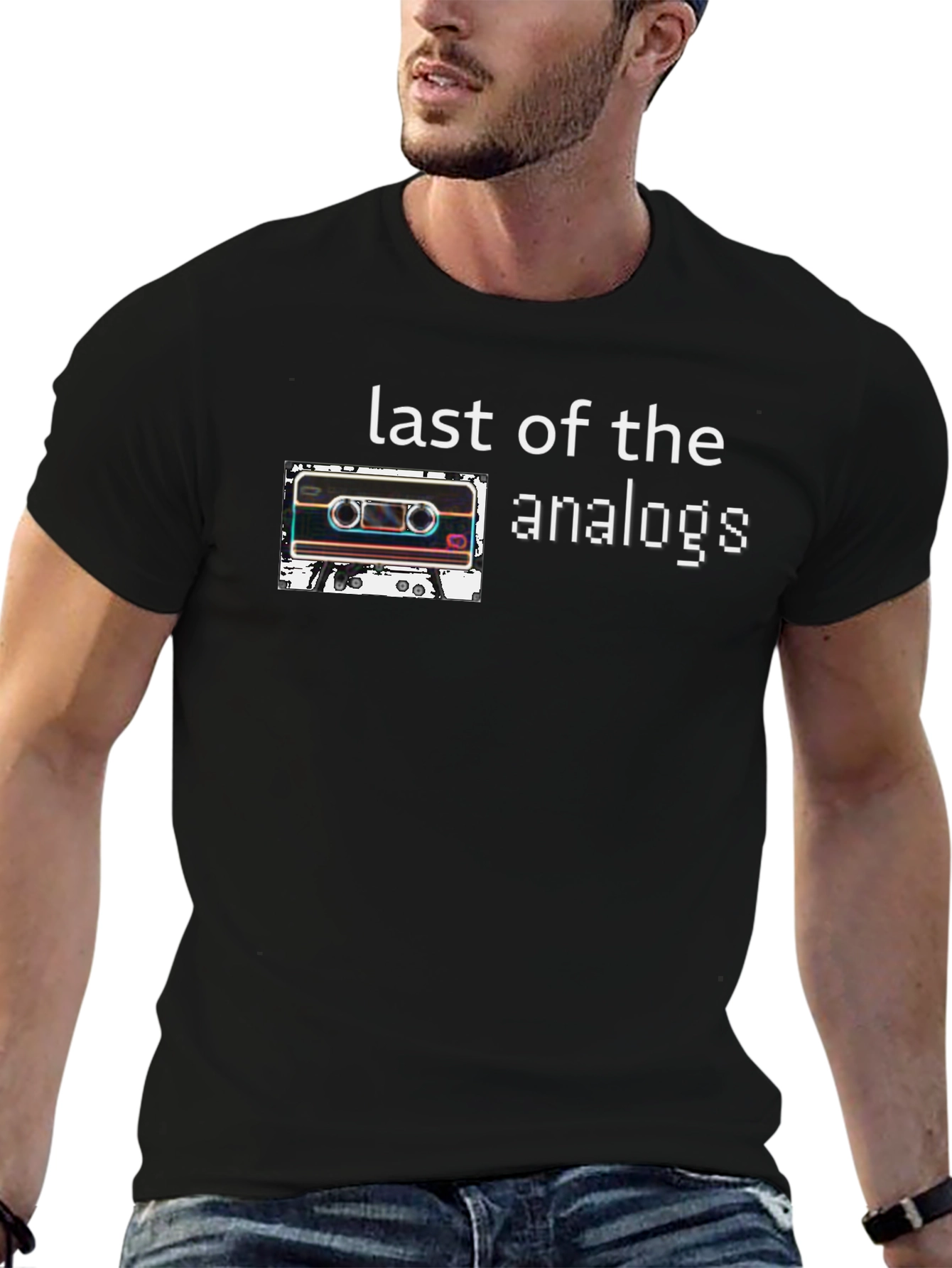 Last of the Analogs Cassette Tape Graphic Tee