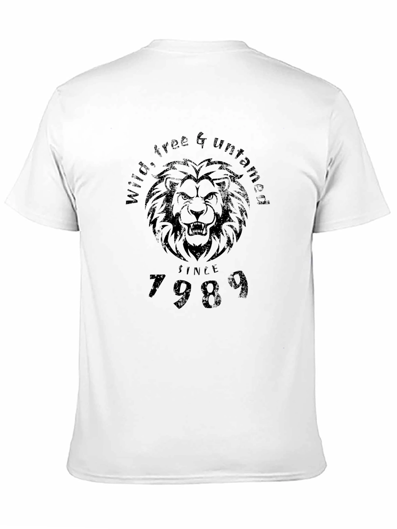 Wild & Untamed Lion Graphic Tee - Since 1989