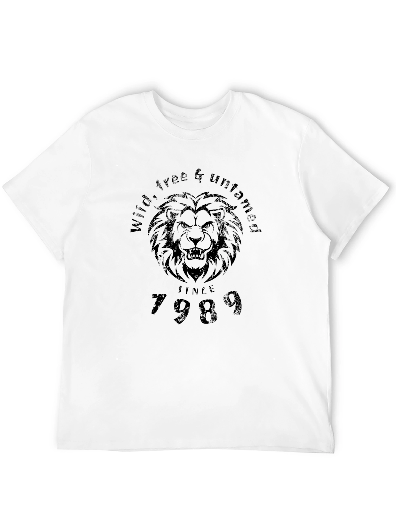 Wild & Untamed Lion Graphic Tee - Since 1989