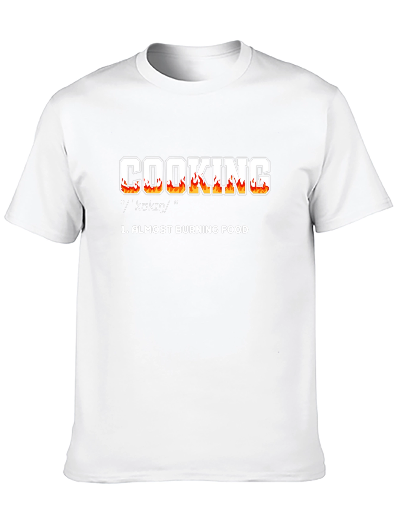 Cooking Almost Burning Food T-Shirt