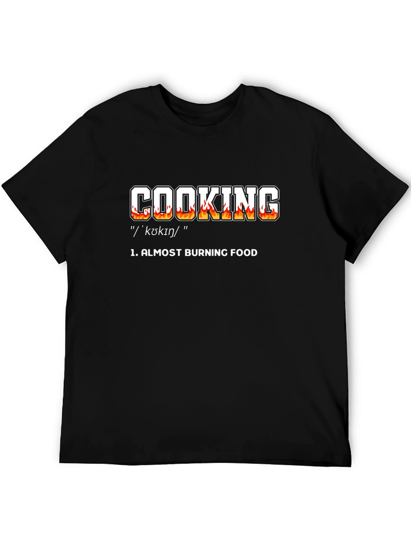 Cooking Almost Burning Food T-Shirt