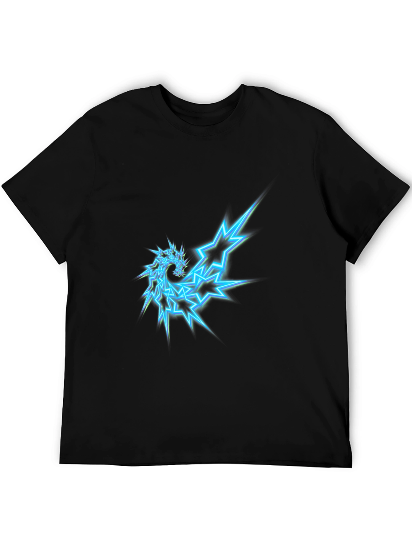 Electric Dragon Graphic Tee - Cool Casual Style