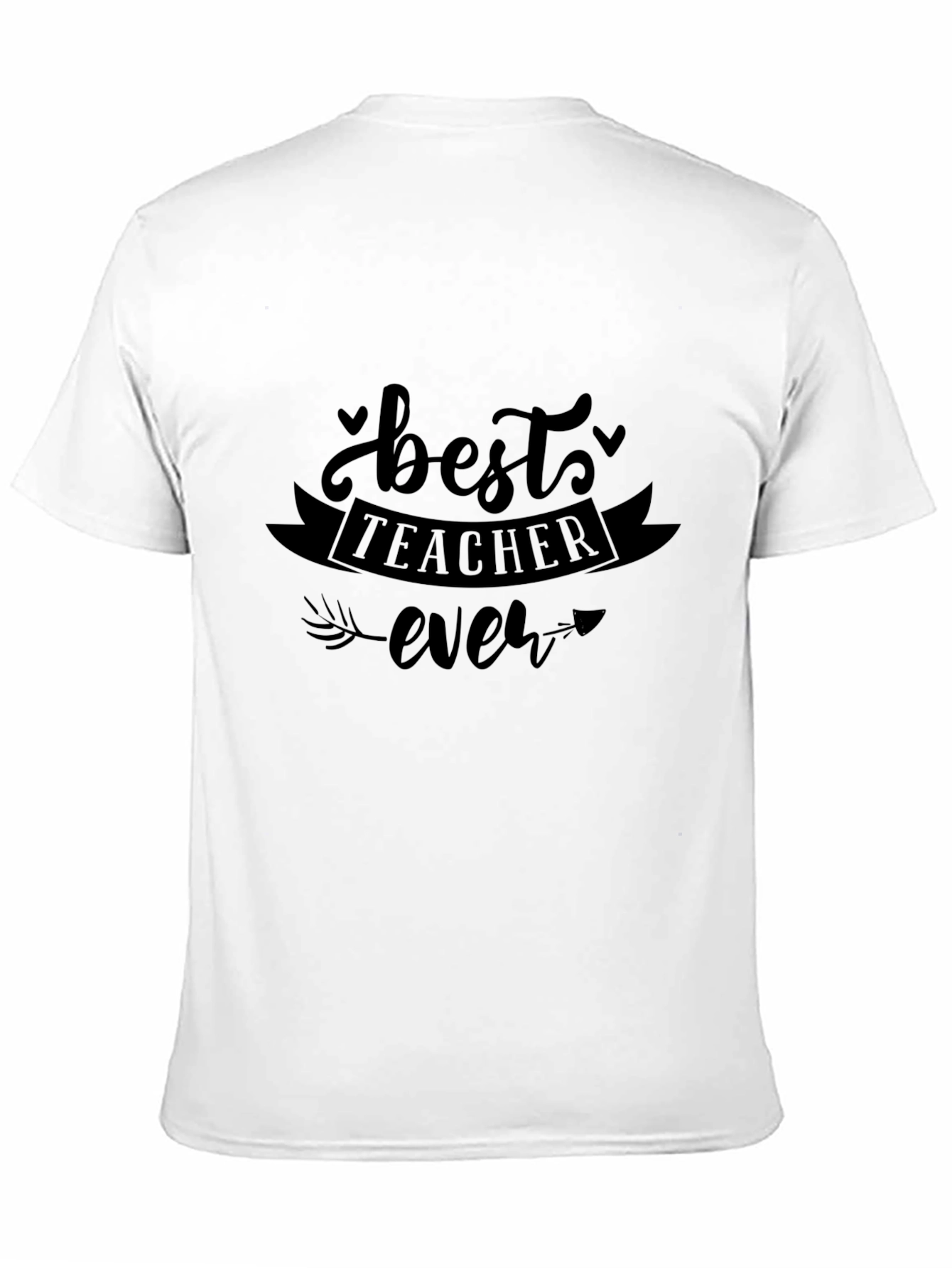 Best Teacher Ever Black T-Shirt