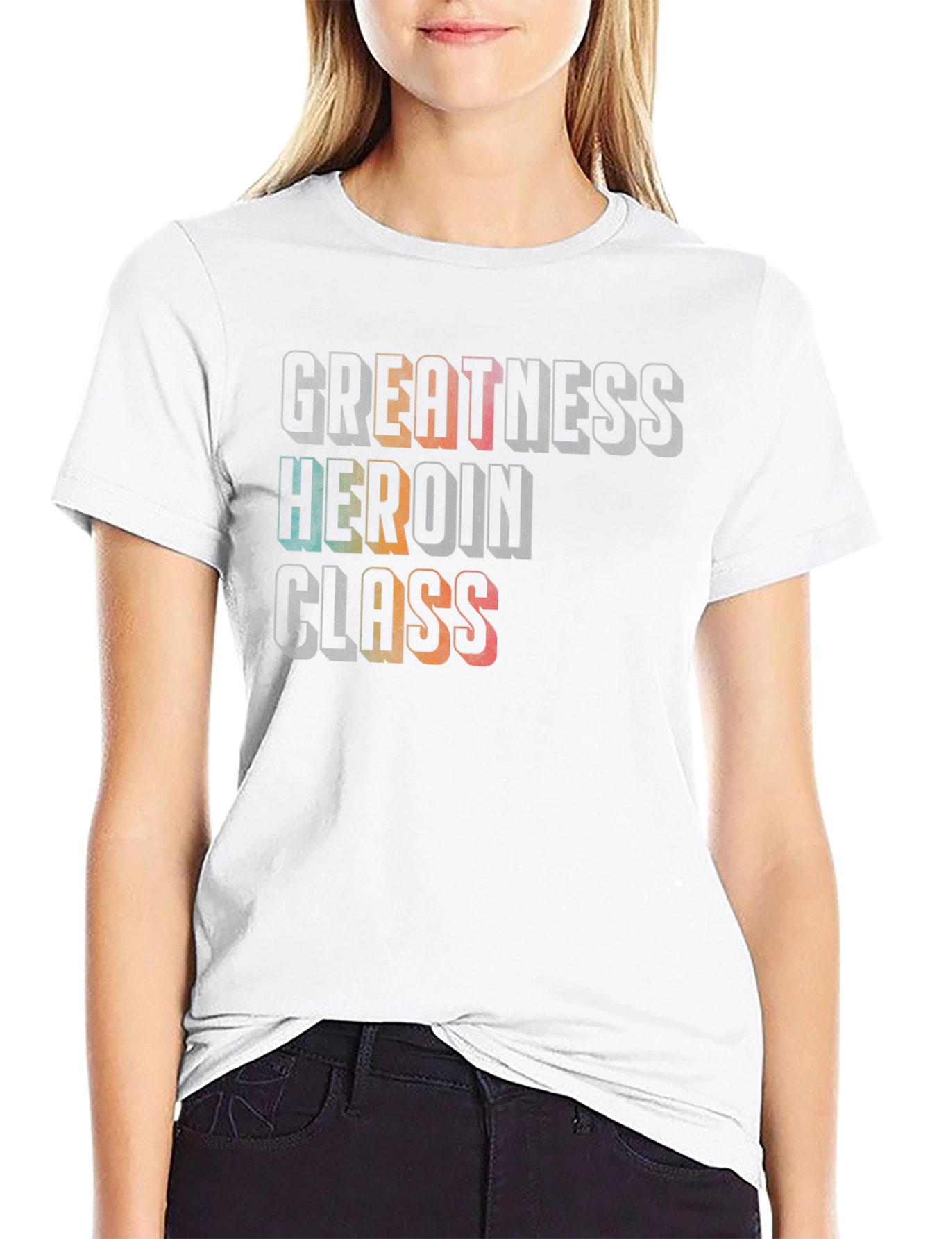Greatness Heroin Class Graphic T-Shirt