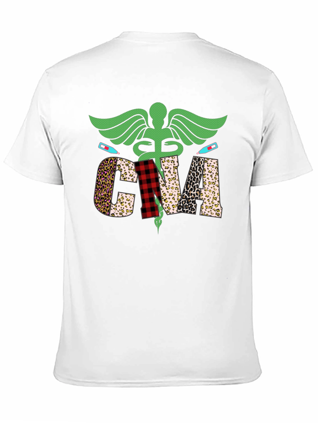 CNA Patterned Graphic Tee