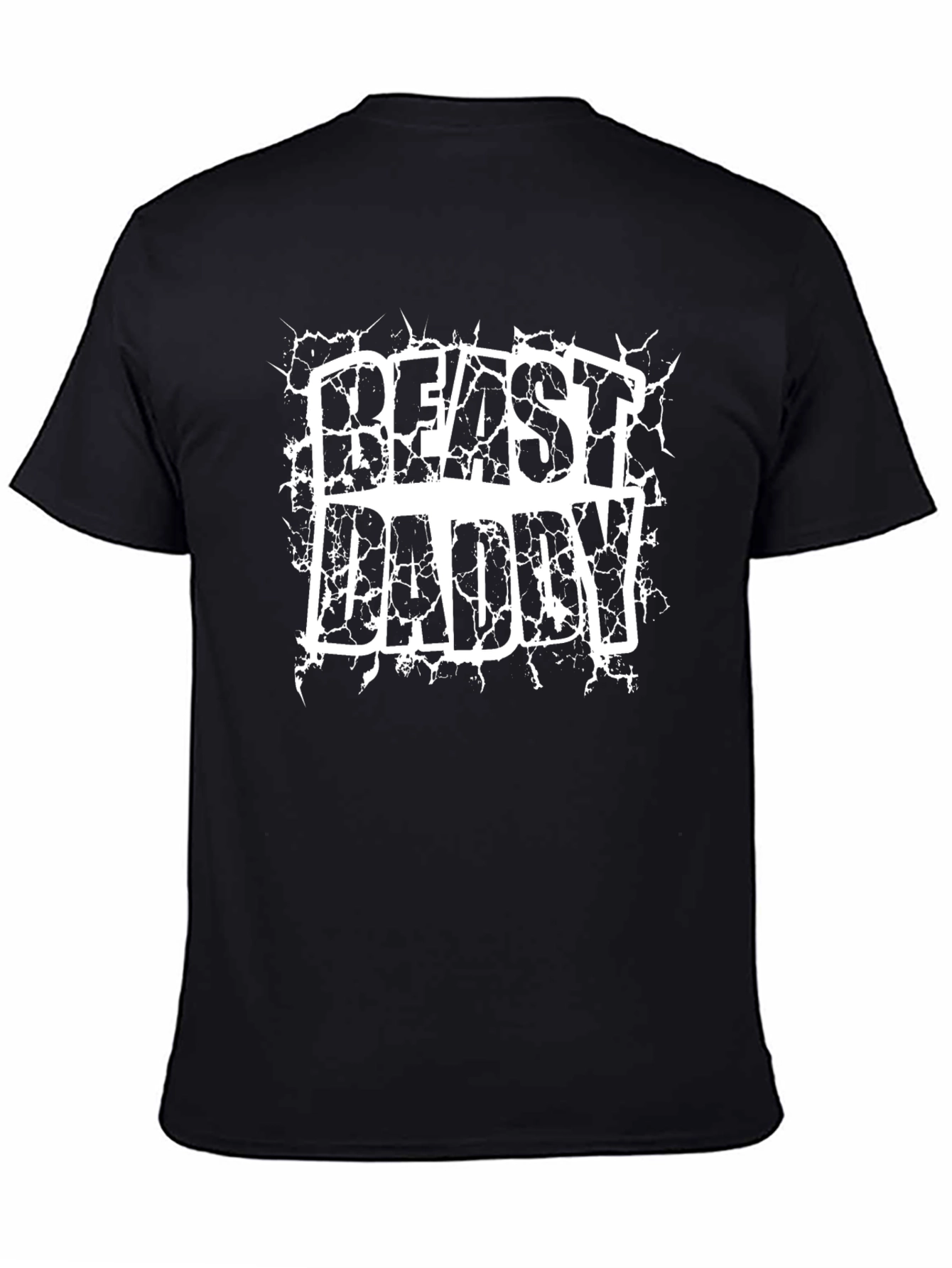 Beast Daddy Graphic T-Shirt - Black