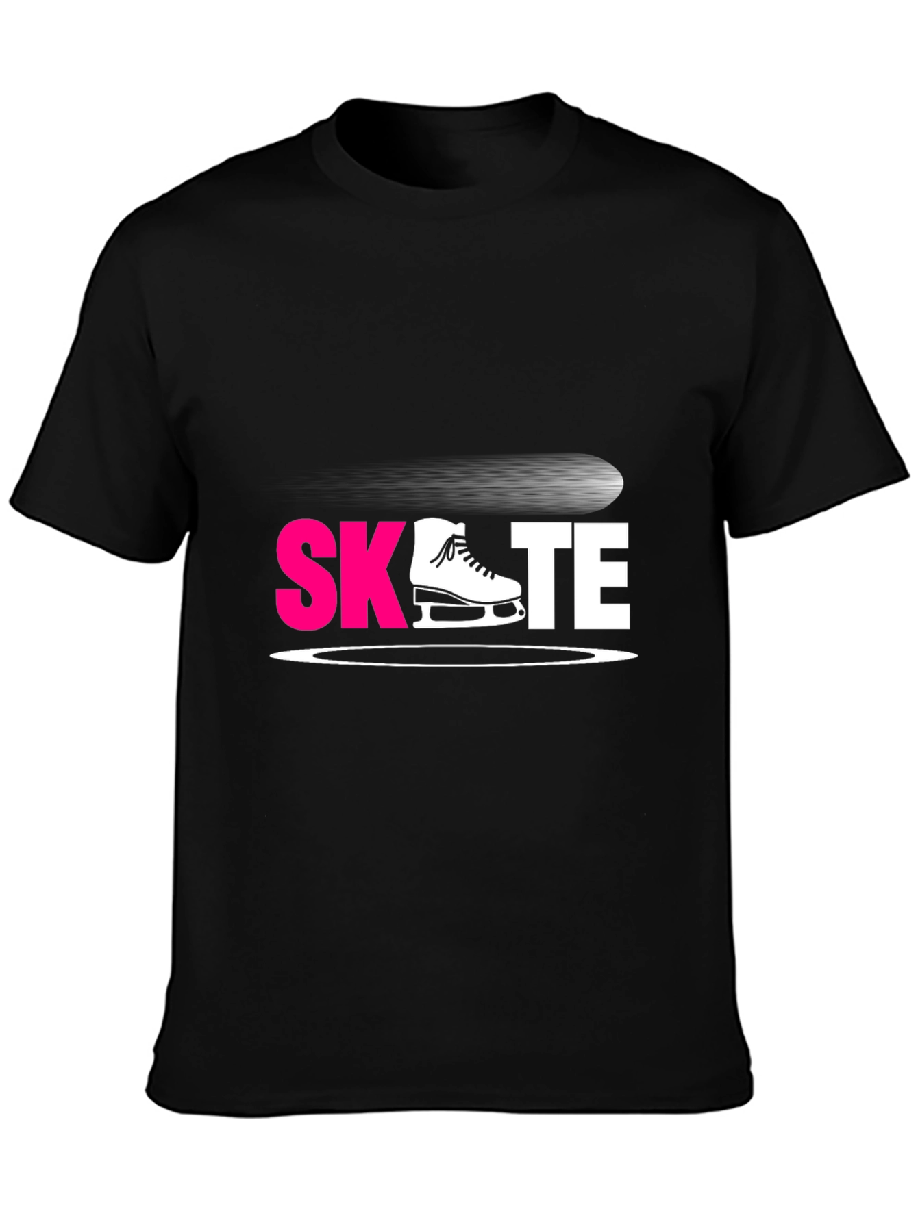 Skate Graphic Tee - Black Short Sleeve Shirt