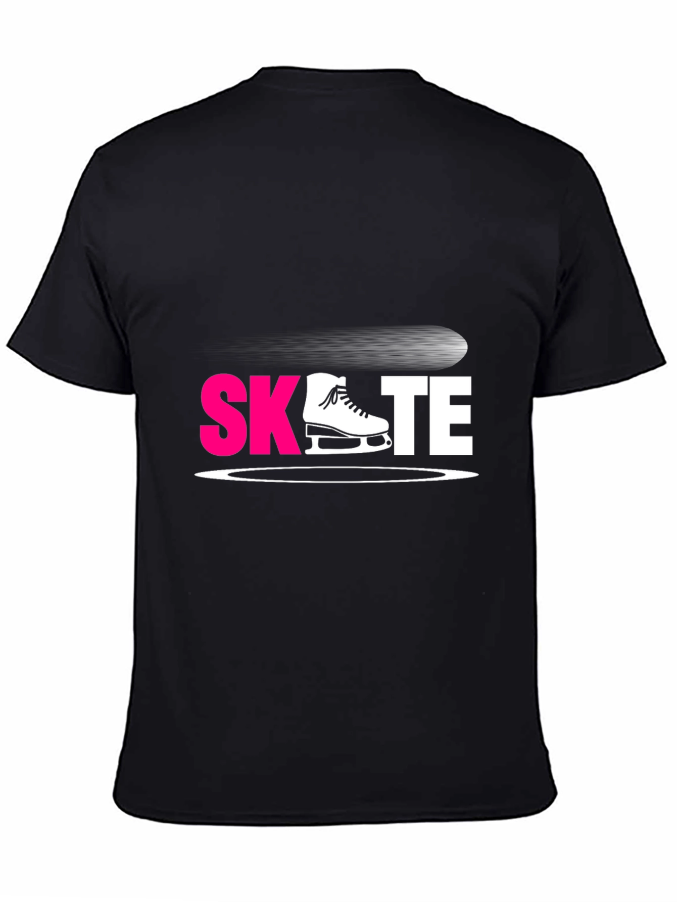Skate Graphic Tee - Black Short Sleeve Shirt