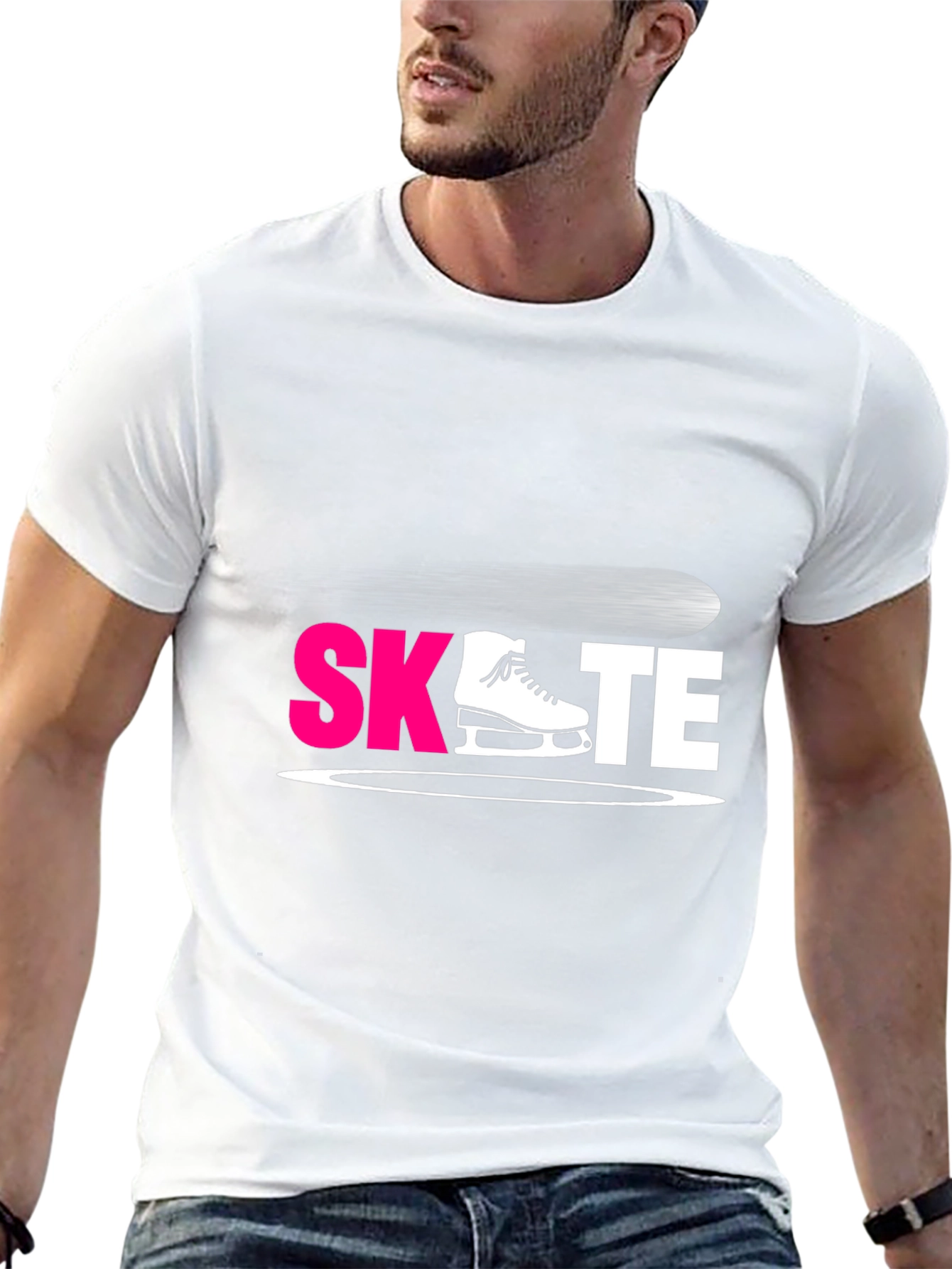 Skate Graphic Tee - Black Short Sleeve Shirt