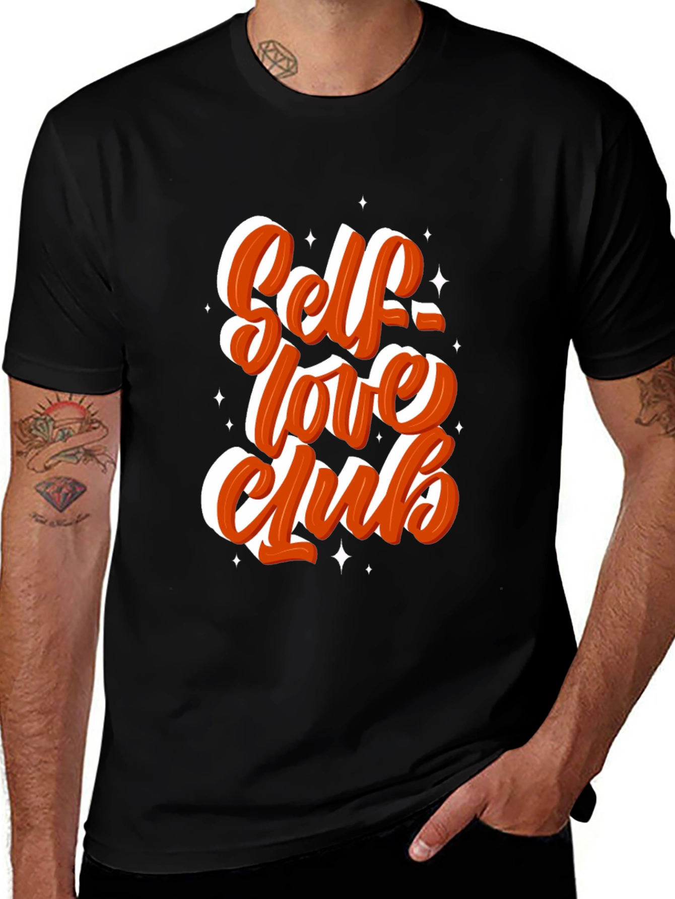 Self Love Club Graphic T-Shirt - Trendy Casual Tee