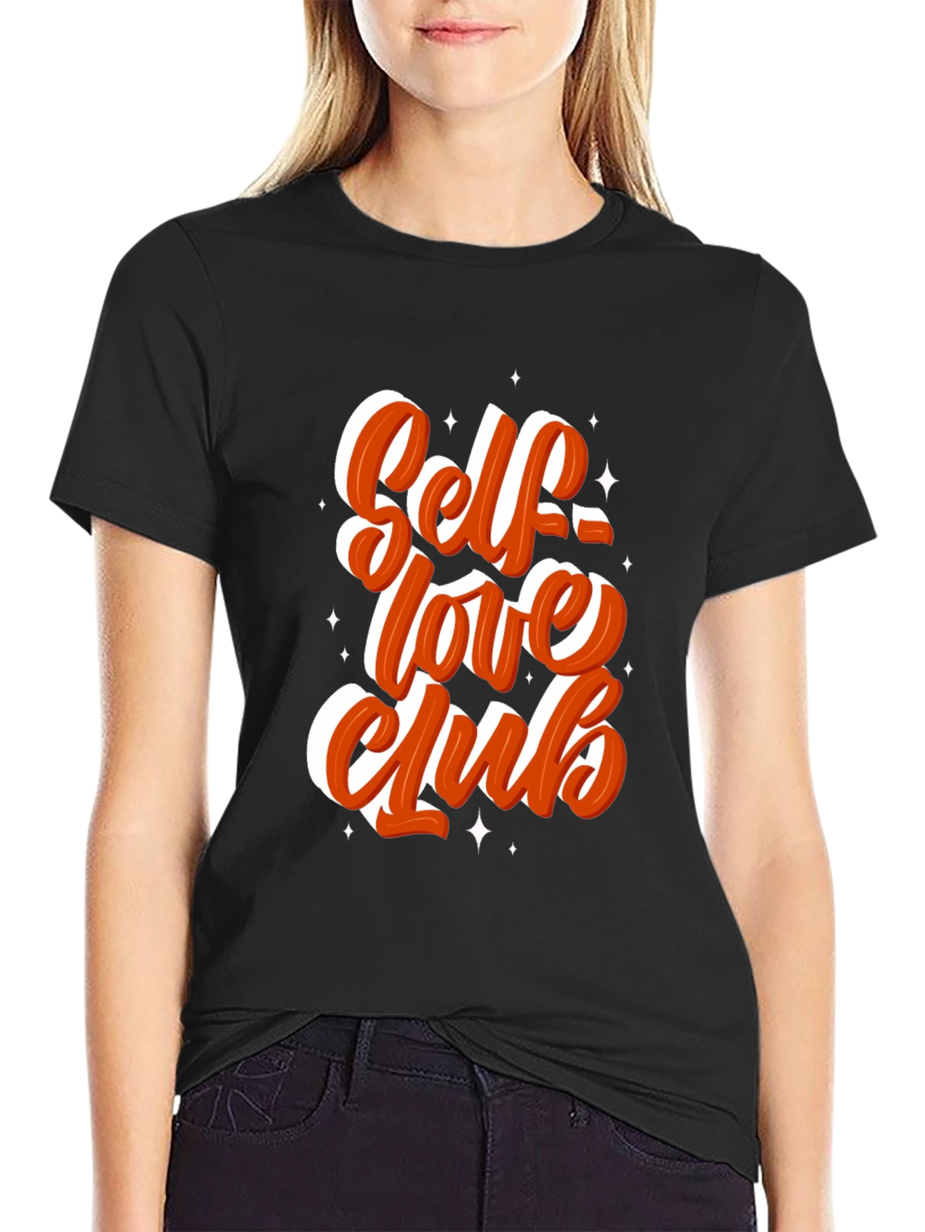 Self Love Club Graphic T-Shirt - Trendy Casual Tee