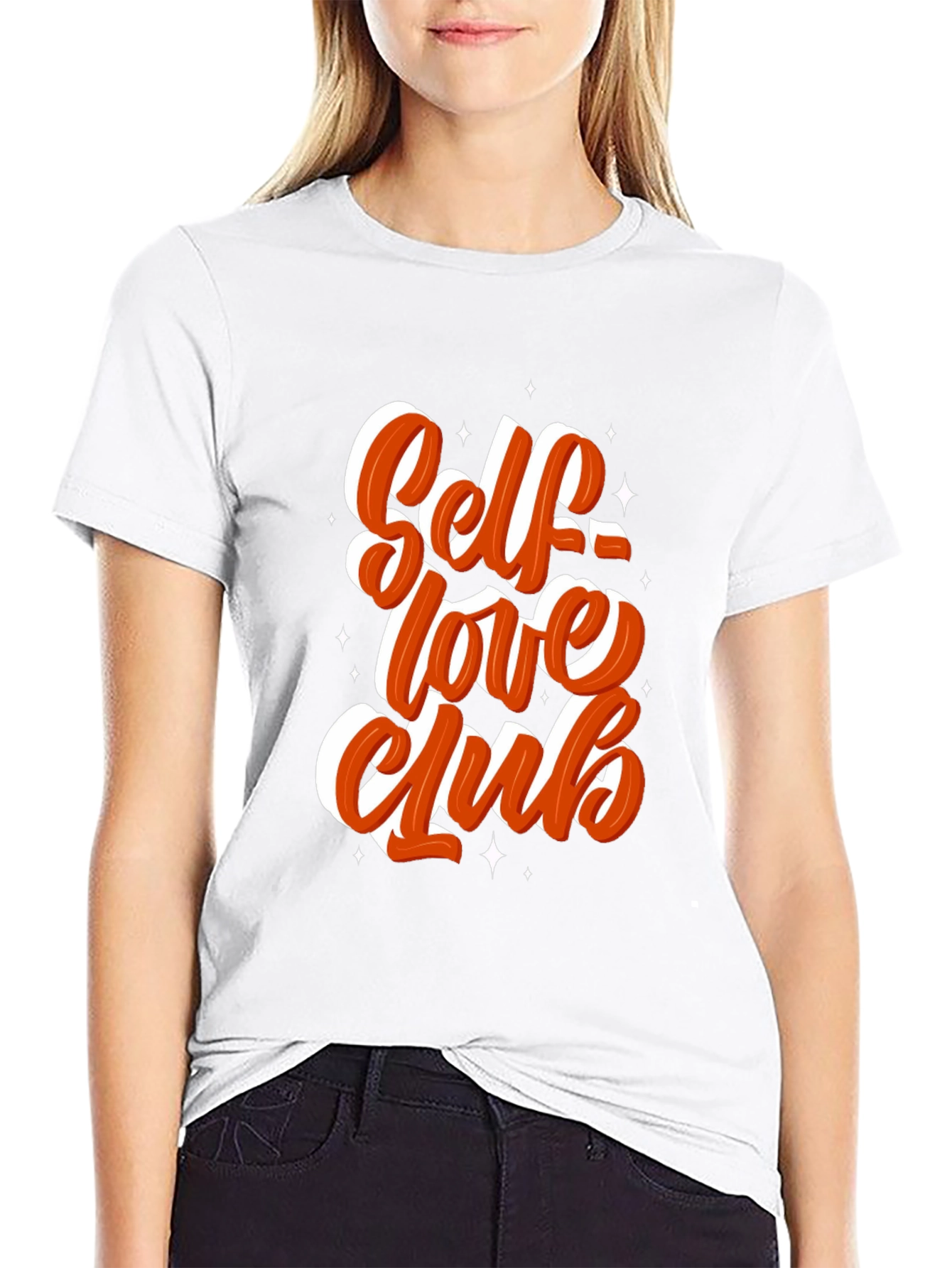 Self Love Club Graphic T-Shirt - Trendy Casual Tee