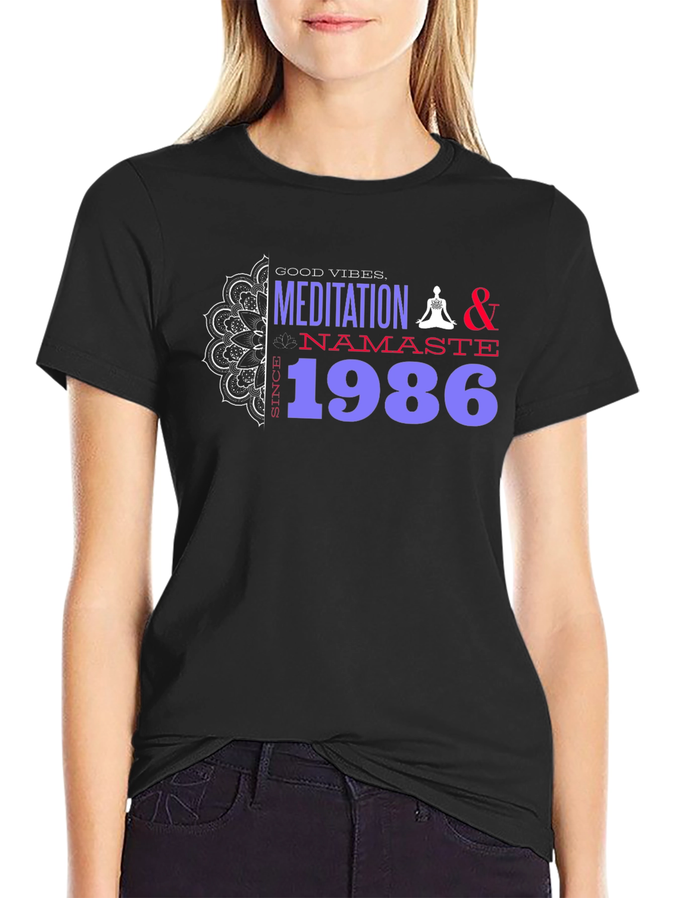 Good Vibes Meditation T-Shirt Since 1986