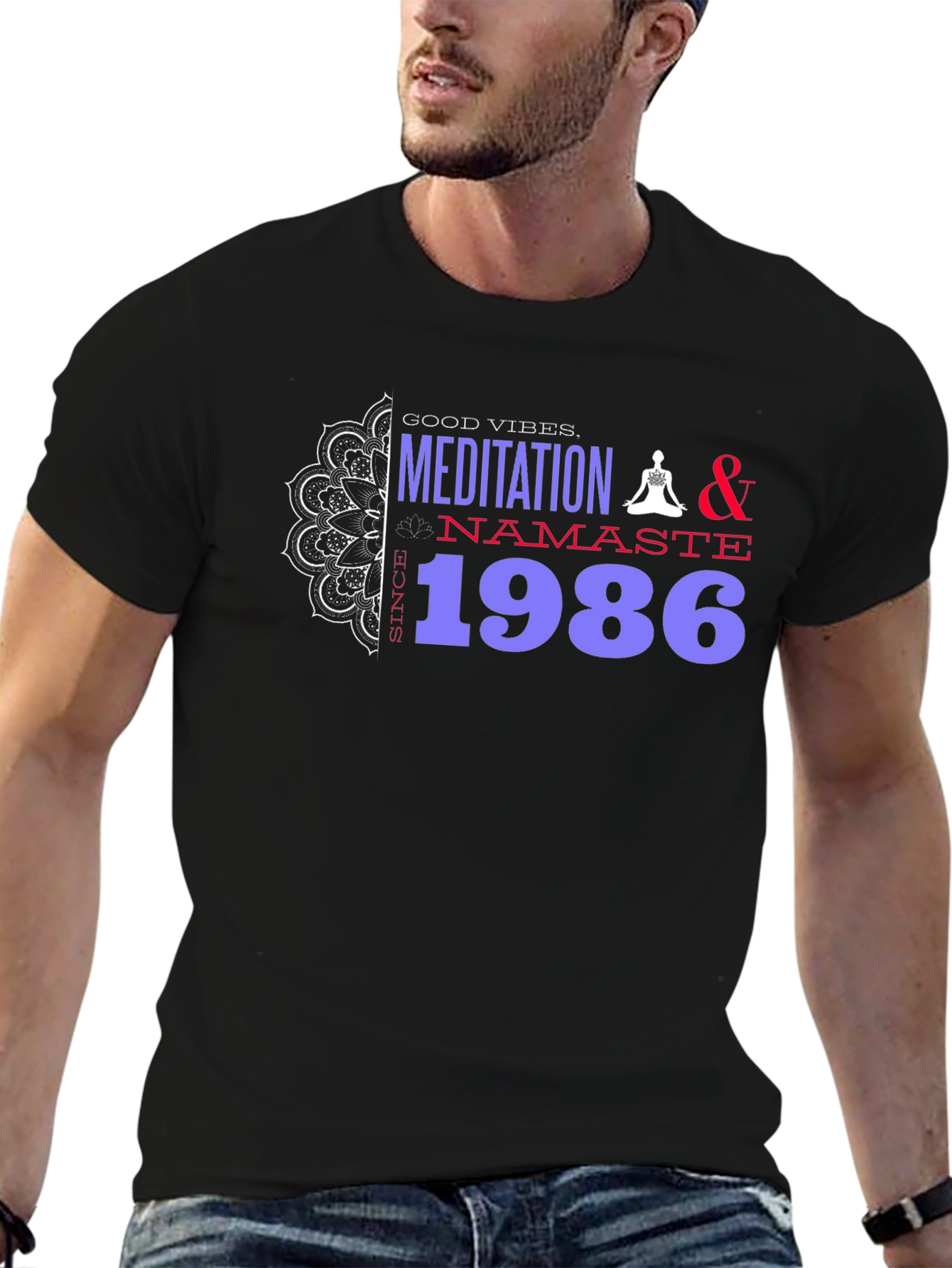 Good Vibes Meditation T-Shirt Since 1986