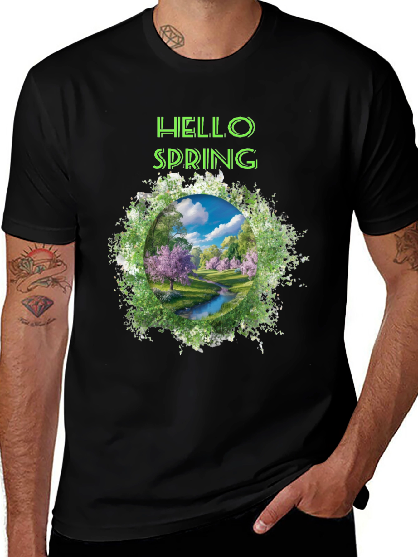 Hello Spring Nature T-Shirt