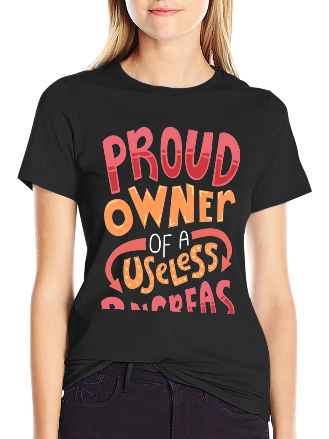 Proud Owner Useless Pancreas Graphic Tee
