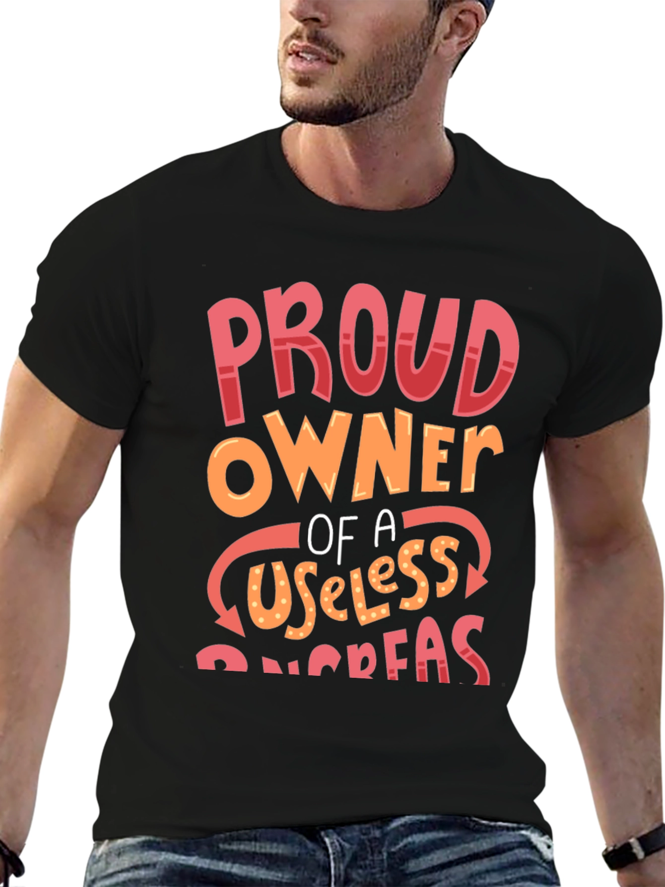 Proud Owner Useless Pancreas Graphic Tee