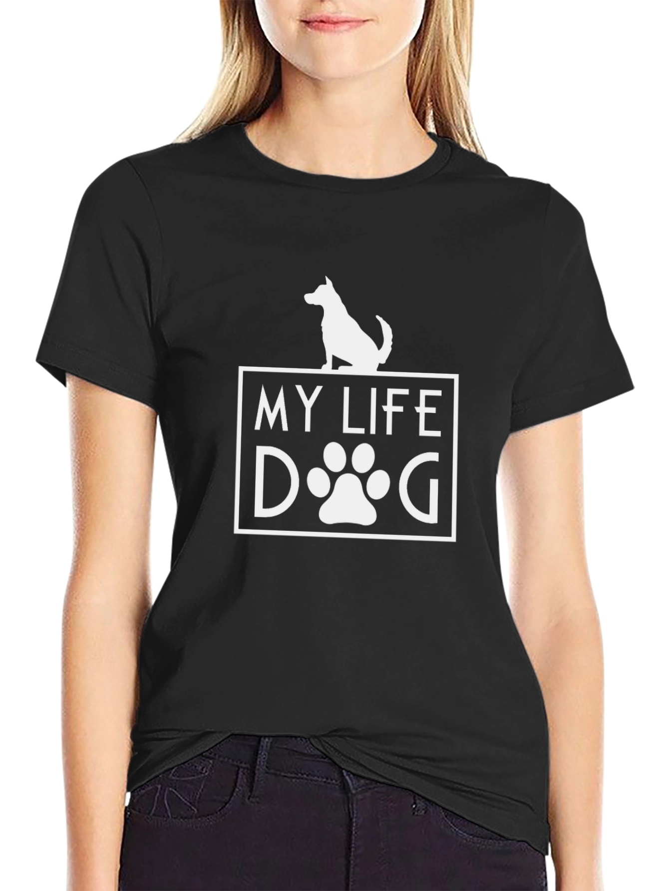 My Life Dog T-Shirt Pet Lover Tee