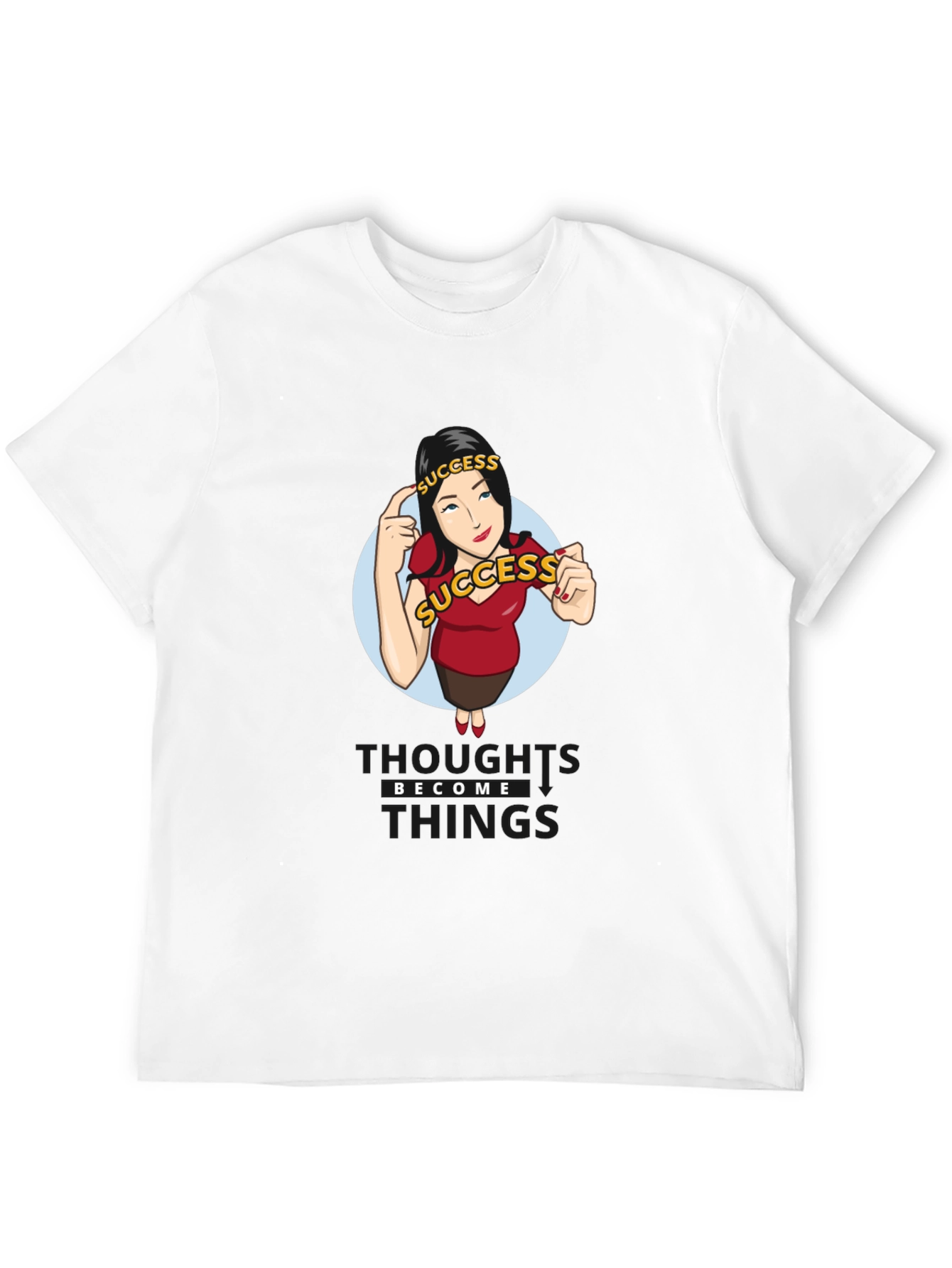 Success Mindset T-Shirt - Thoughts Become Things
