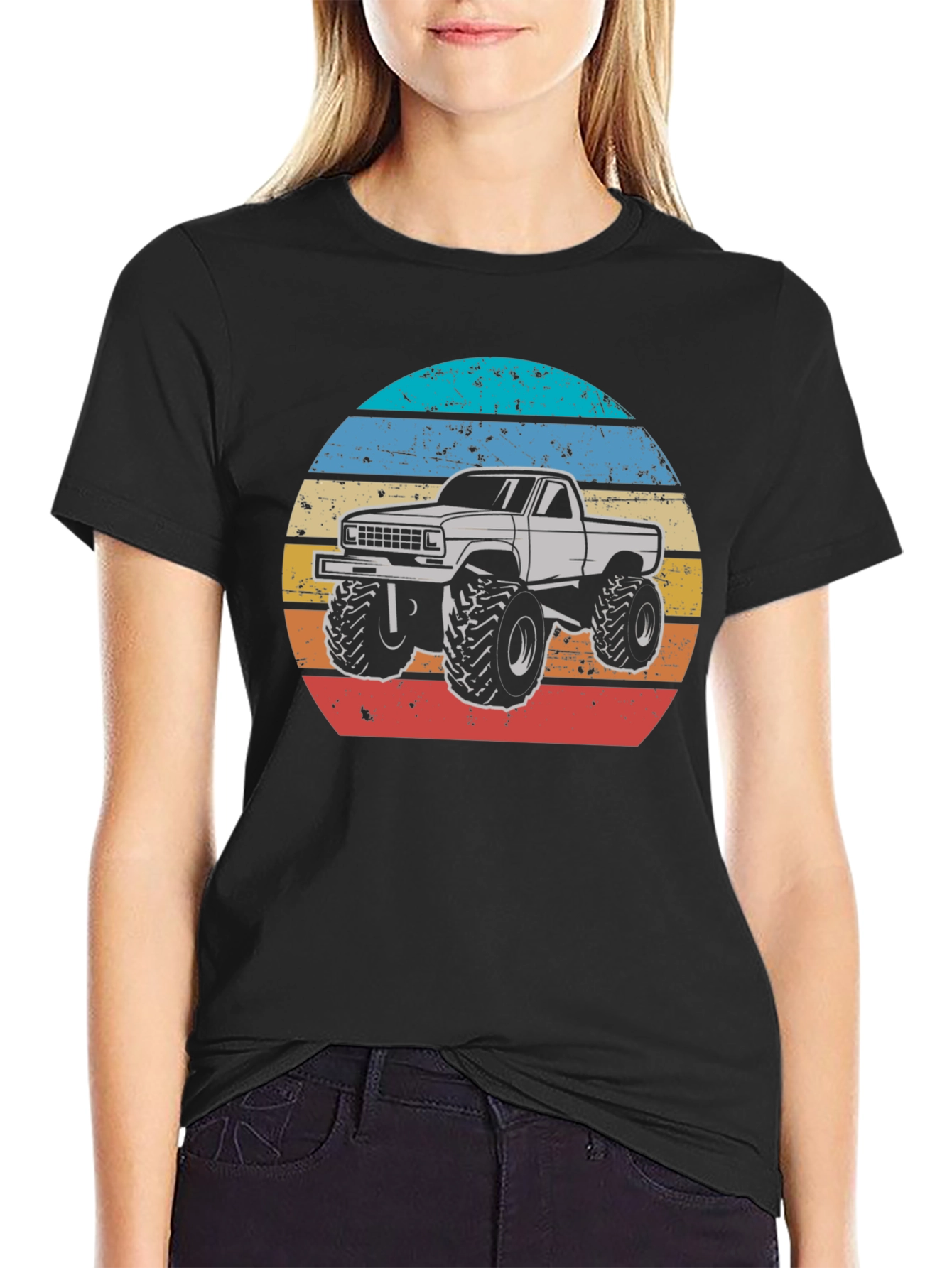 Retro Monster Truck T-Shirt