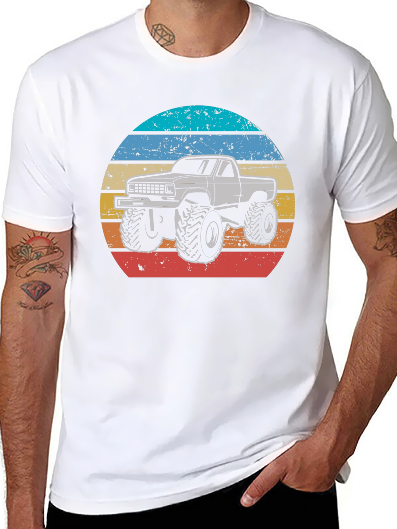 Retro Monster Truck T-Shirt