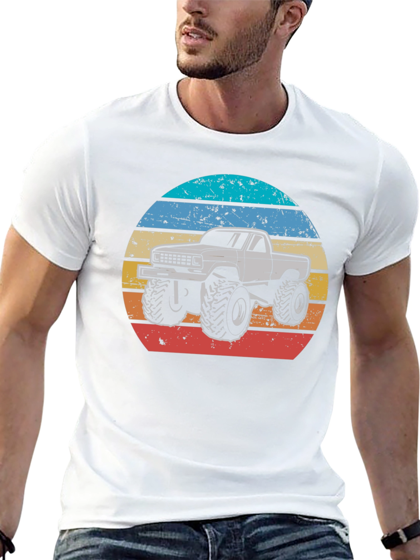 Retro Monster Truck T-Shirt