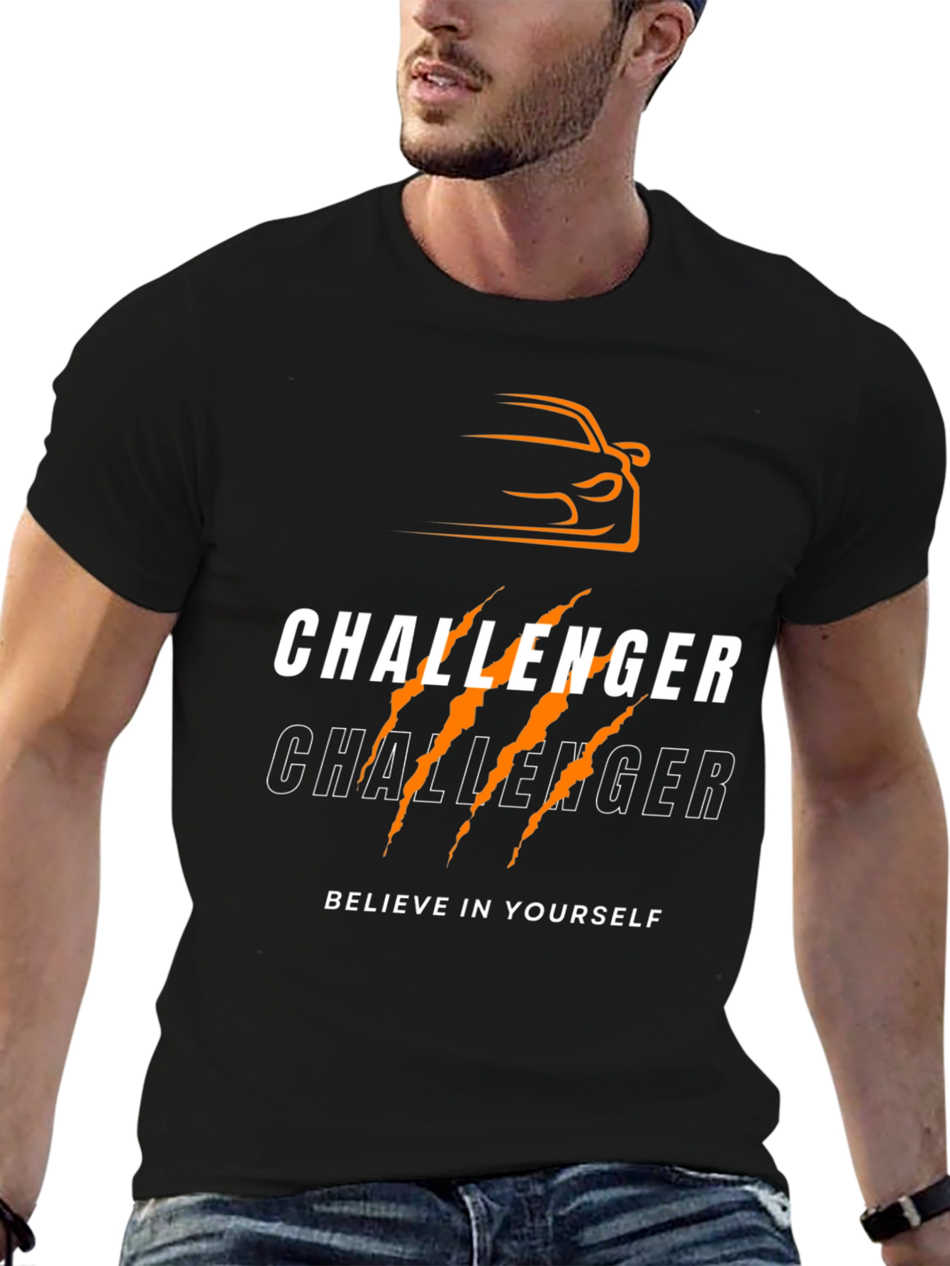 Challenger Graphic T-Shirt Believe in Yourself Tee
