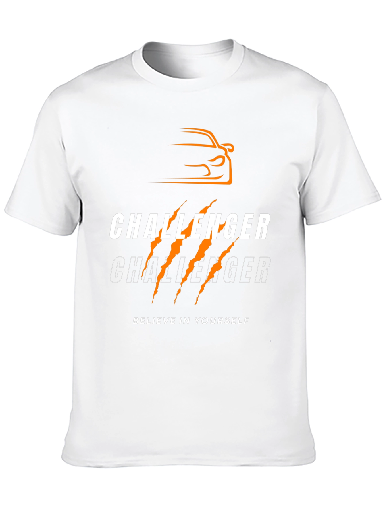 Challenger Graphic T-Shirt Believe in Yourself Tee