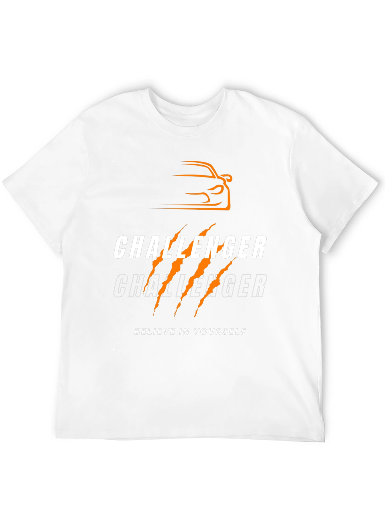 Challenger Graphic T-Shirt Believe in Yourself Tee