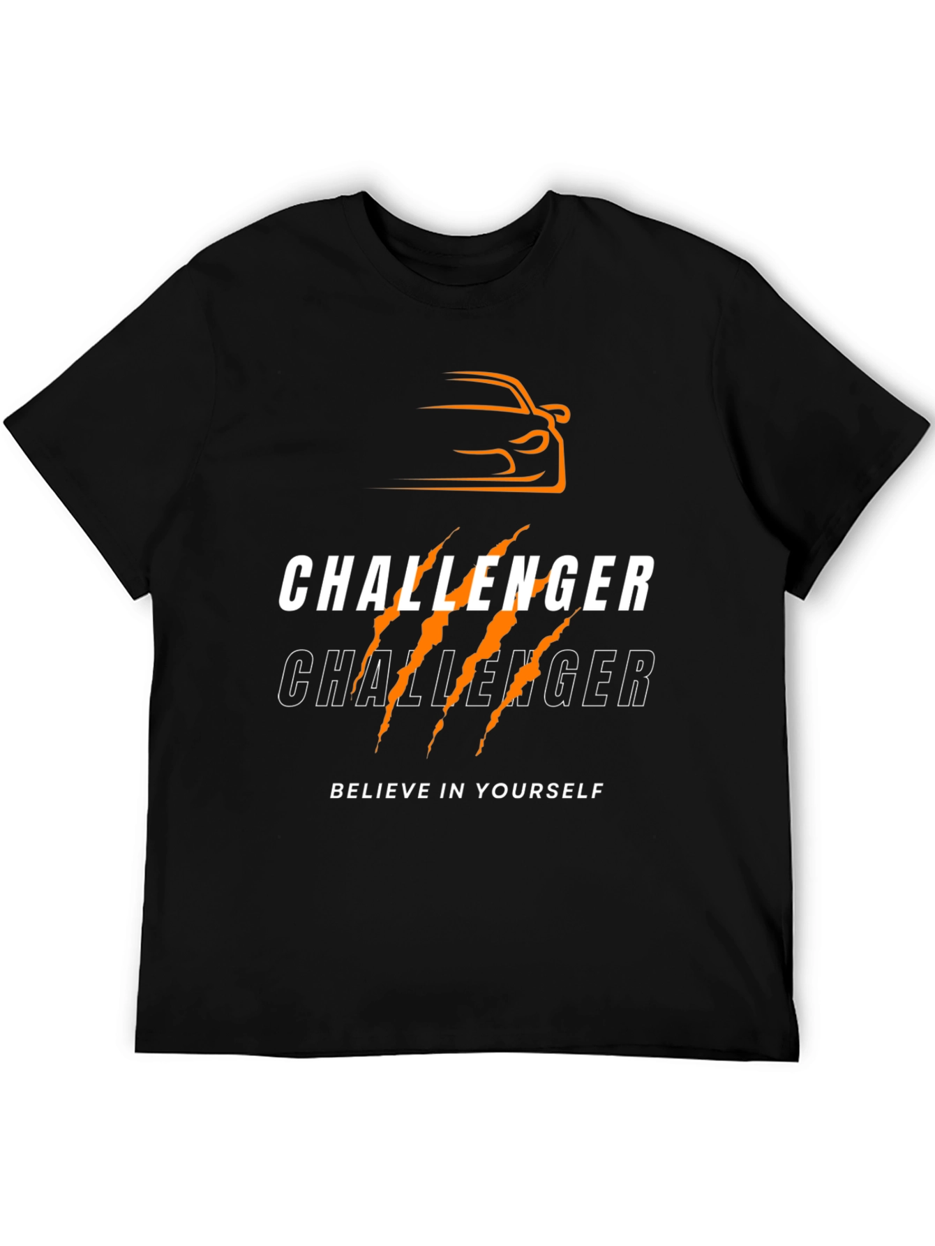 Challenger Graphic T-Shirt Believe in Yourself Tee