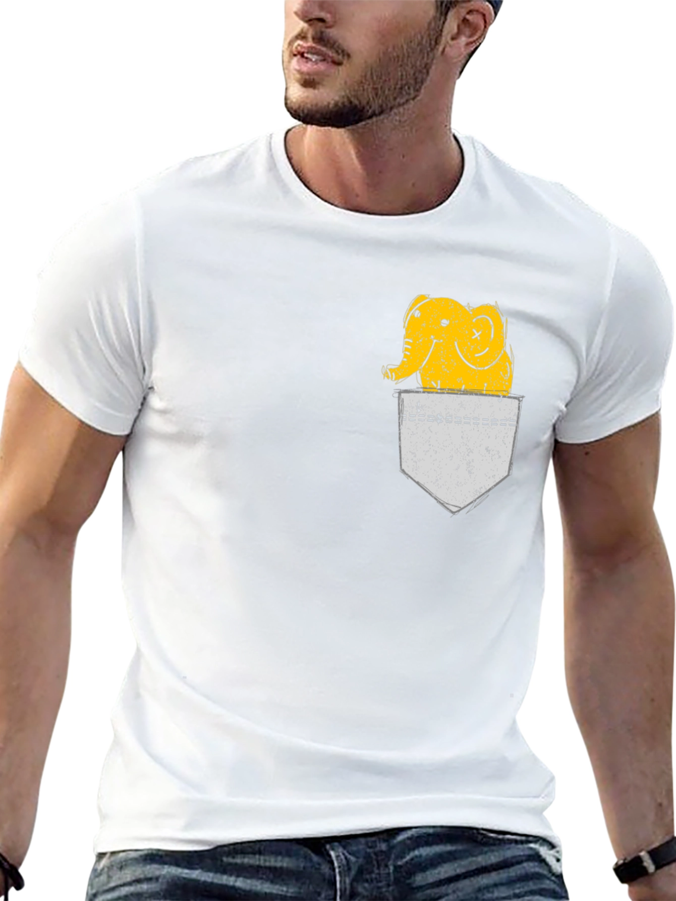 Elephant Pocket Graphic Tee