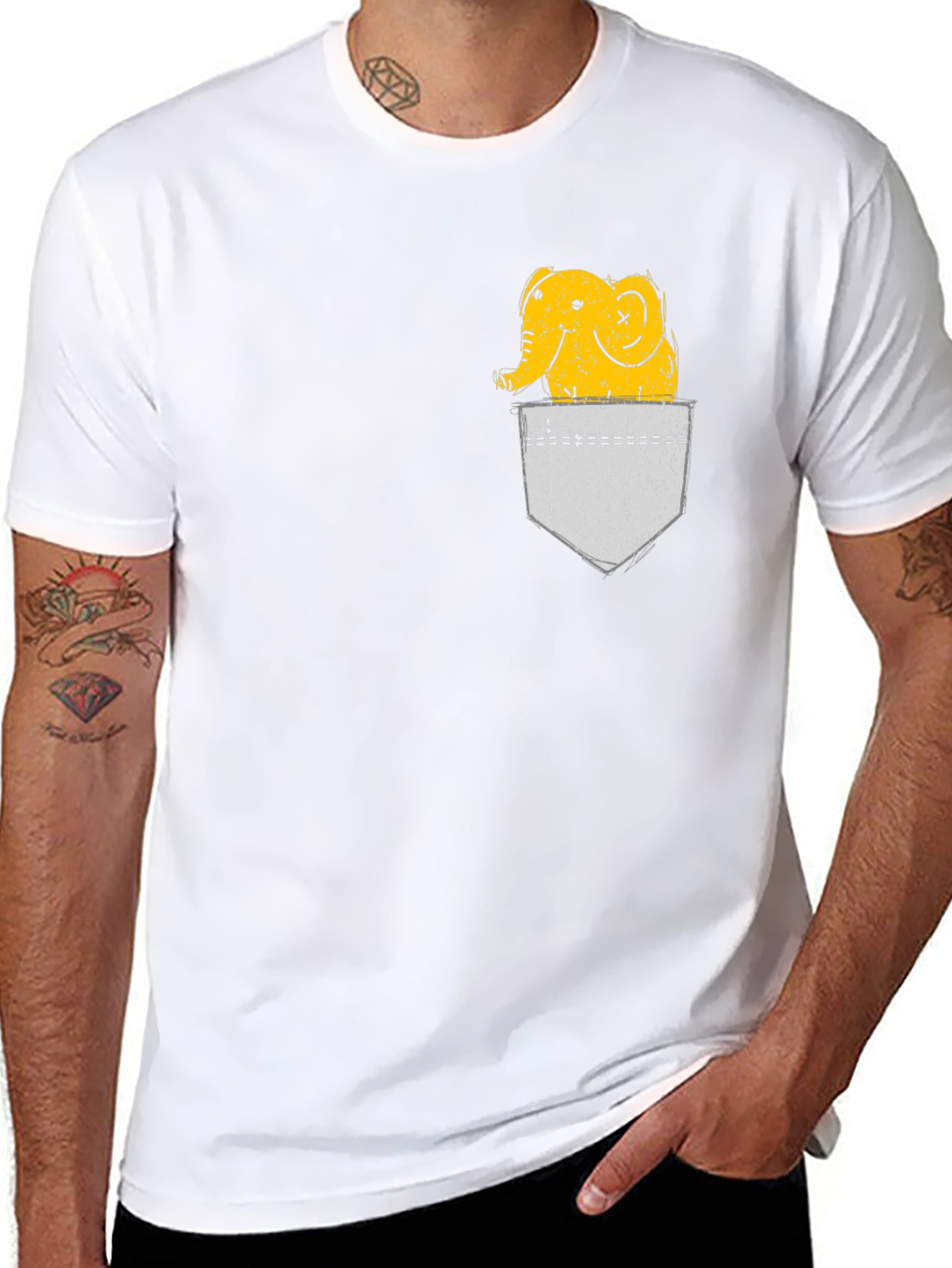 Elephant Pocket Graphic Tee