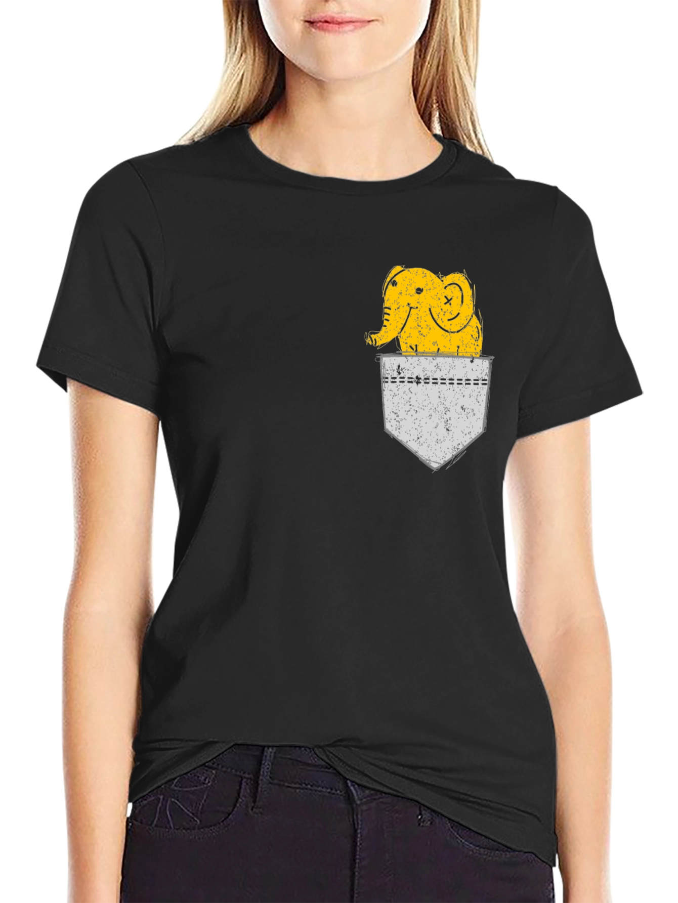 Elephant Pocket Graphic Tee