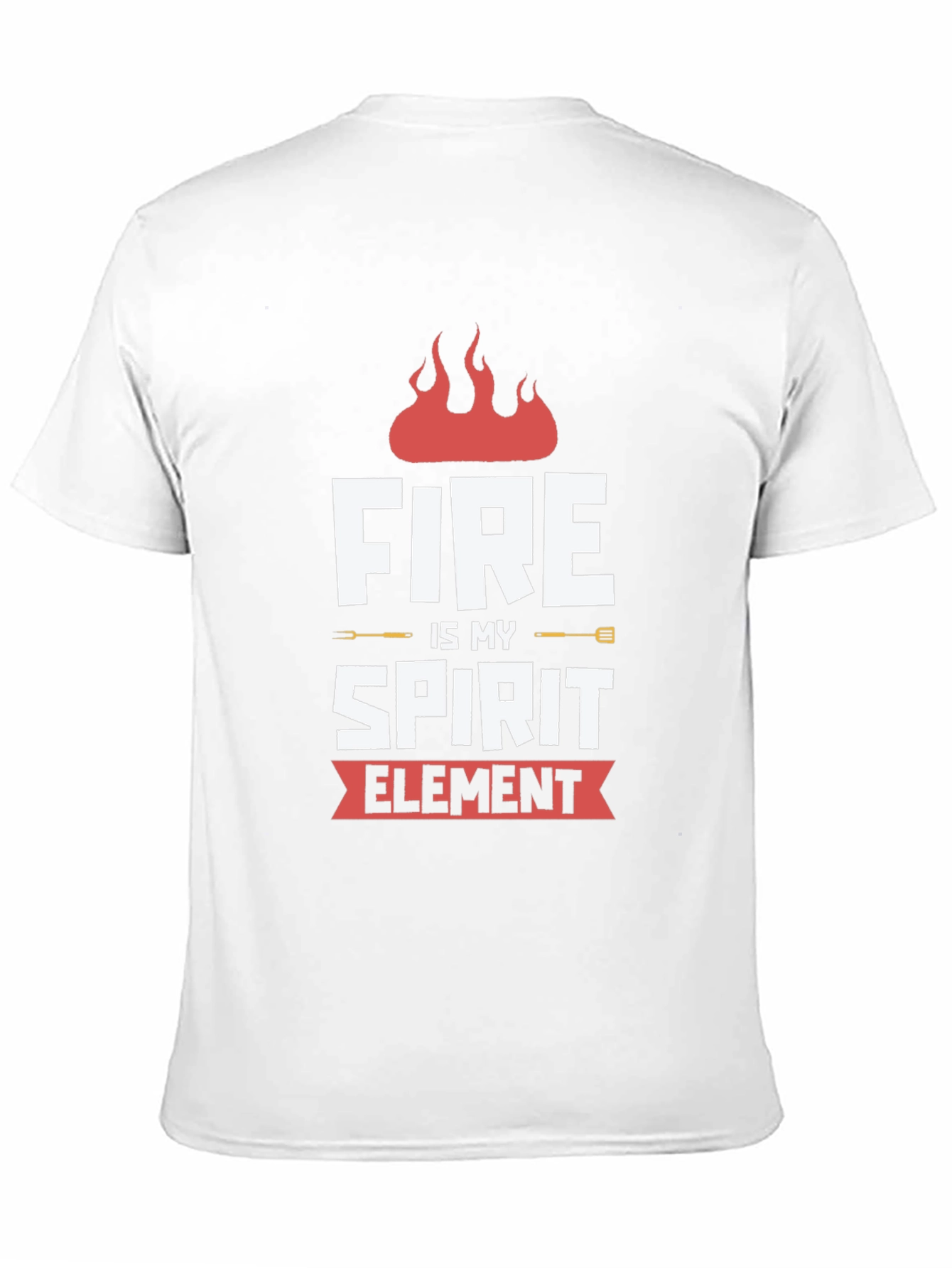 Fire Is My Spirit Element Graphic T-Shirt