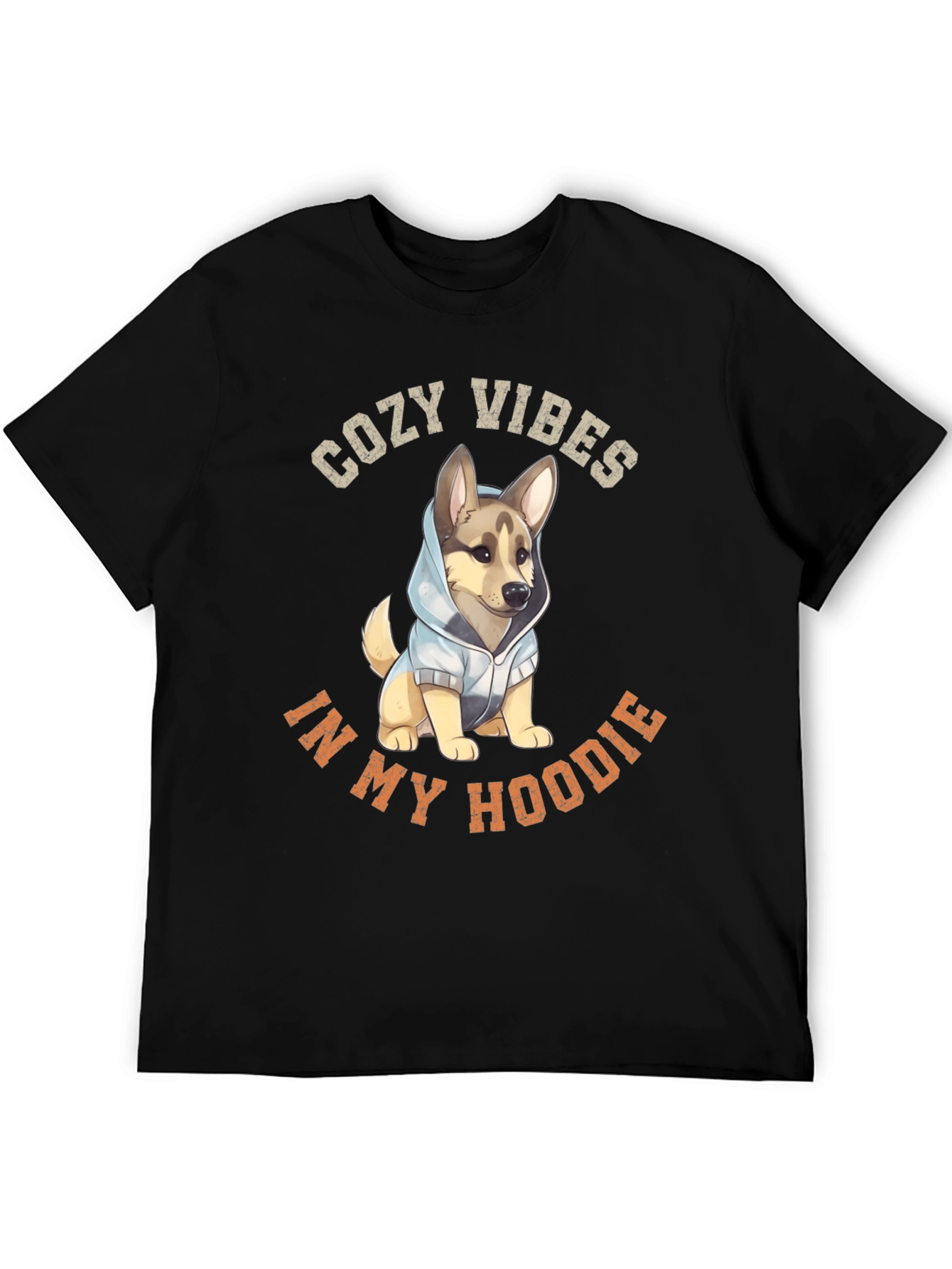 Cozy Vibes Dog Hoodie T-Shirt