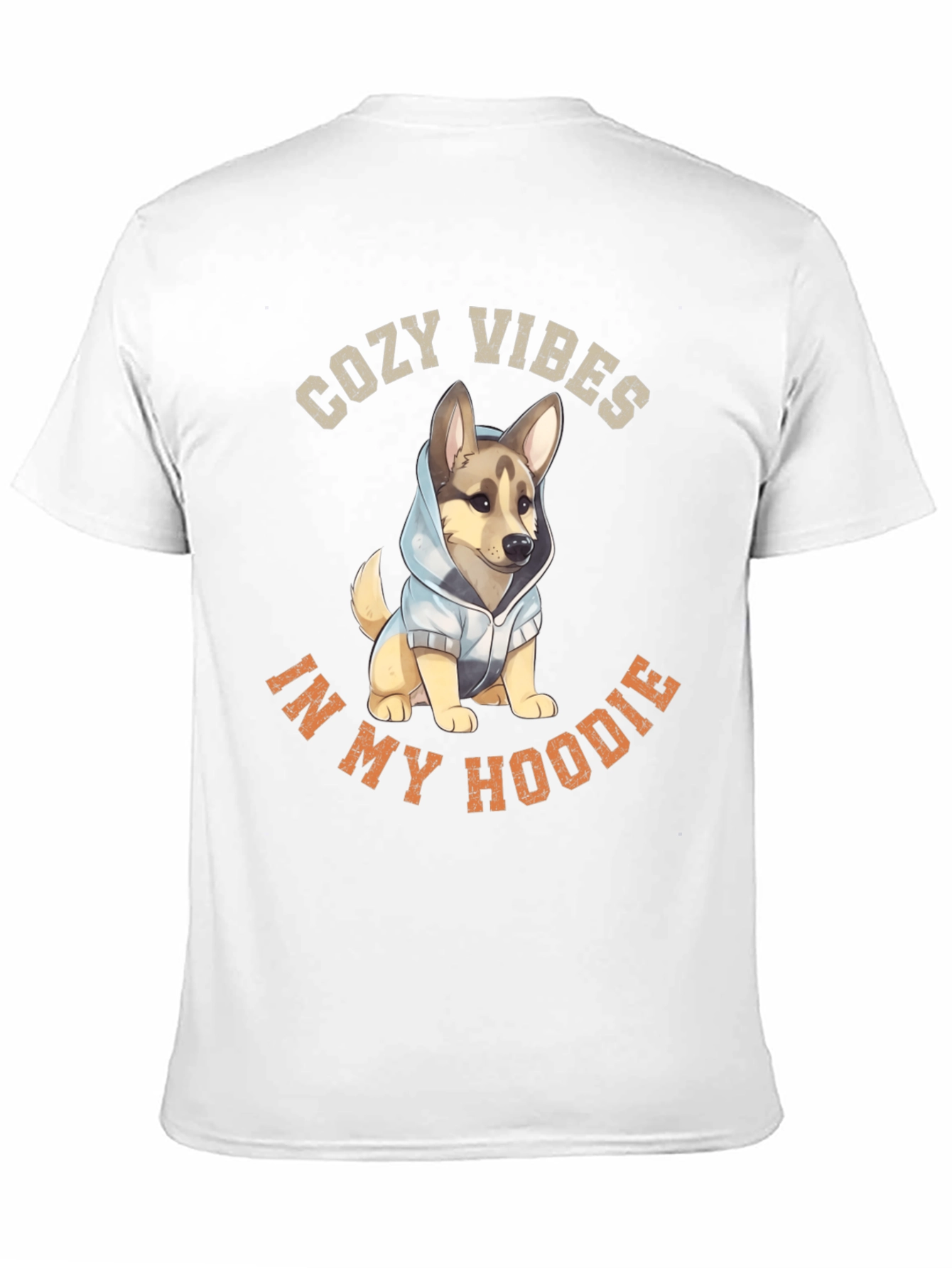 Cozy Vibes Dog Hoodie T-Shirt