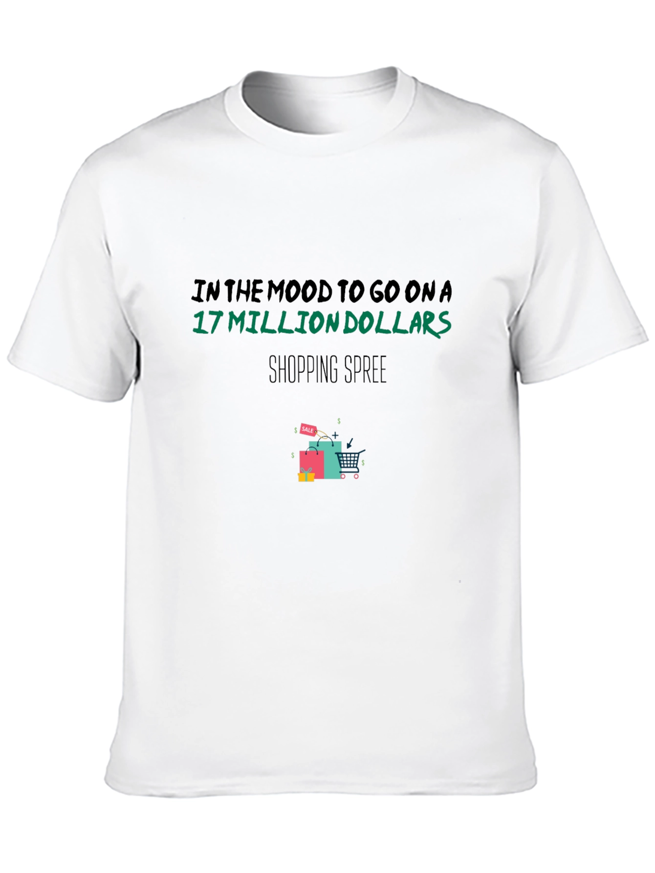 Shopping Spree Black T-Shirt