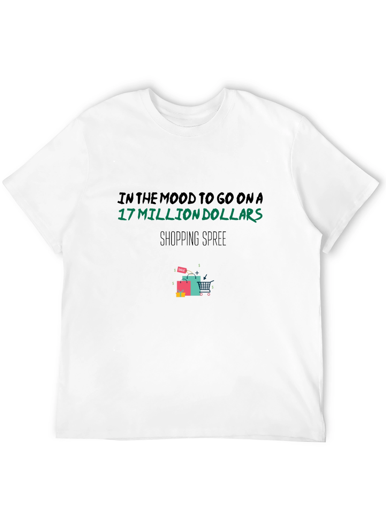 Shopping Spree Black T-Shirt