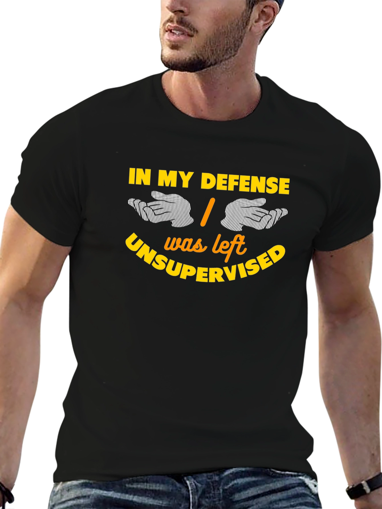 Funny Unsupervised Graphic T-Shirt