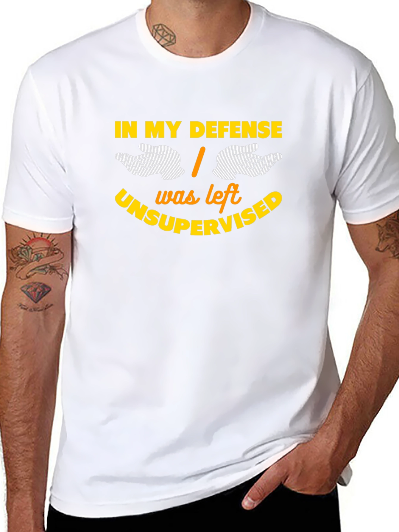 Funny Unsupervised Graphic T-Shirt
