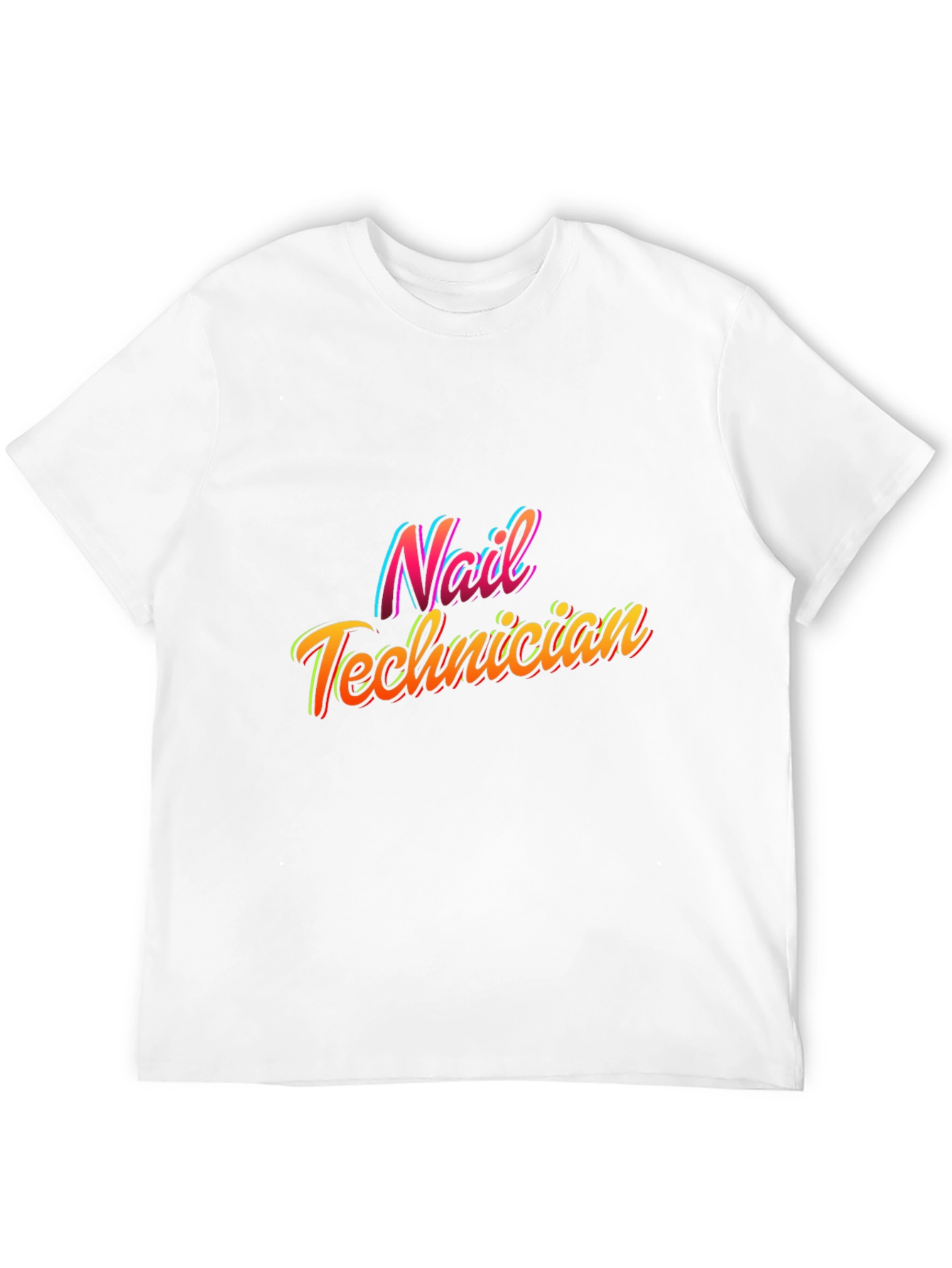 Nail Technician Retro Style Graphic Tee