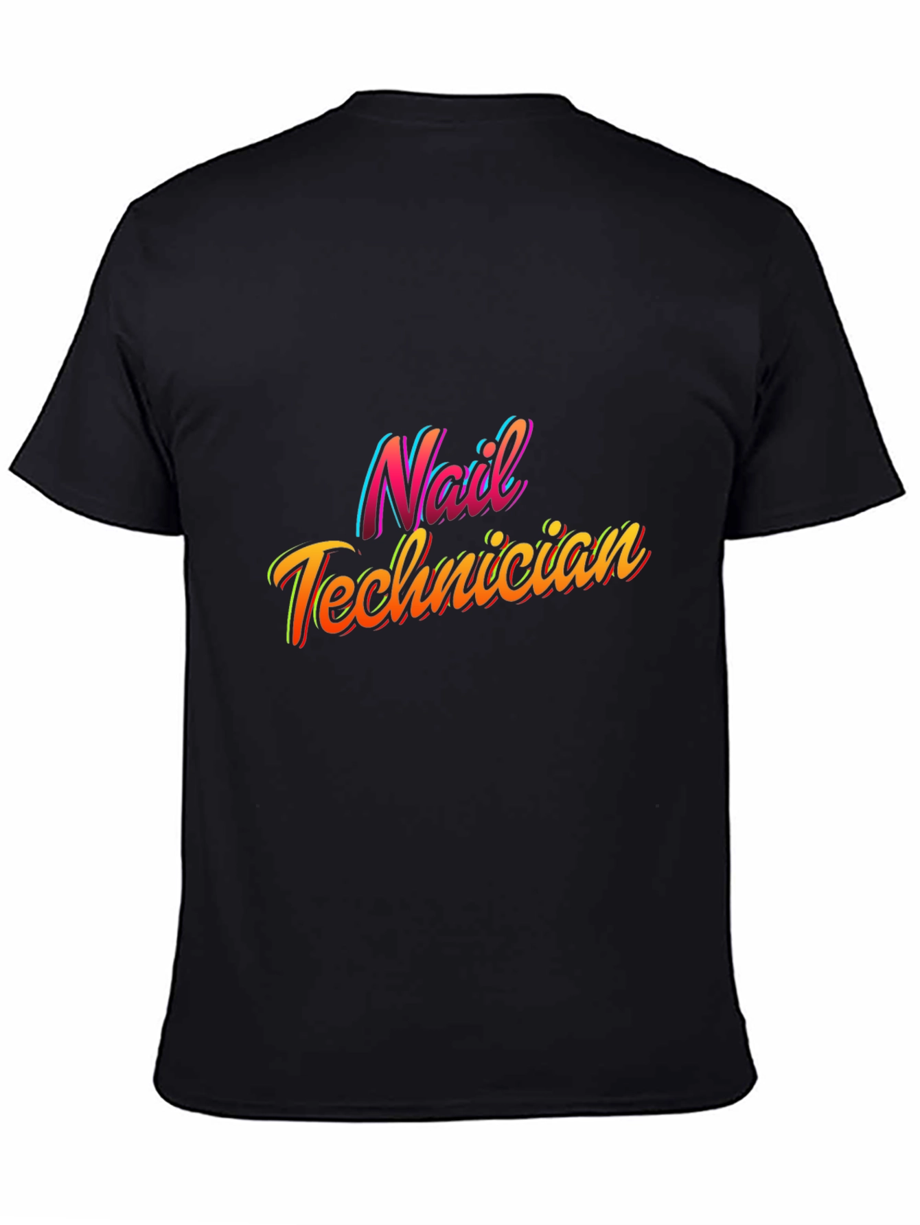 Nail Technician Retro Style Graphic Tee