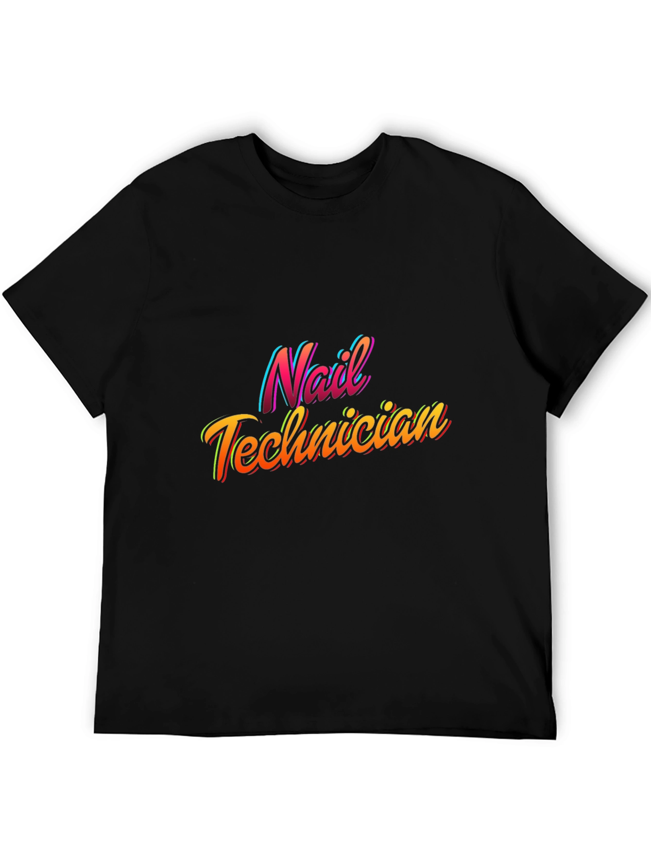 Nail Technician Retro Style Graphic Tee