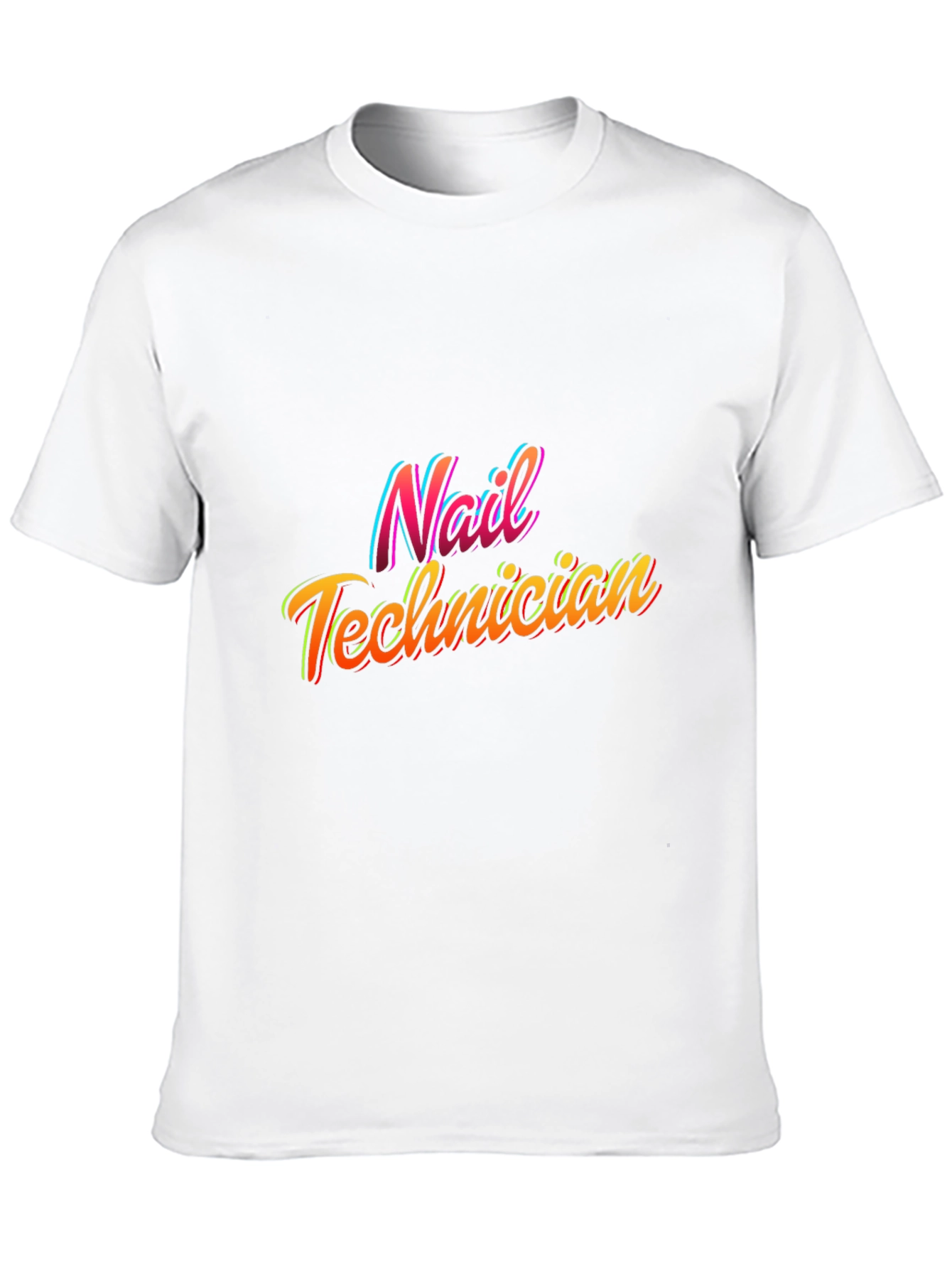 Nail Technician Retro Style Graphic Tee