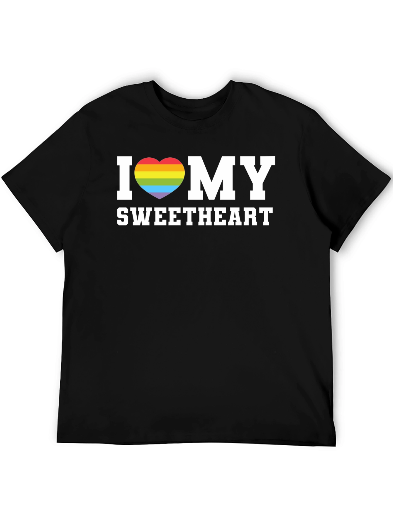 I Heart My Sweetheart LGBTQ+ Pride T-Shirt
